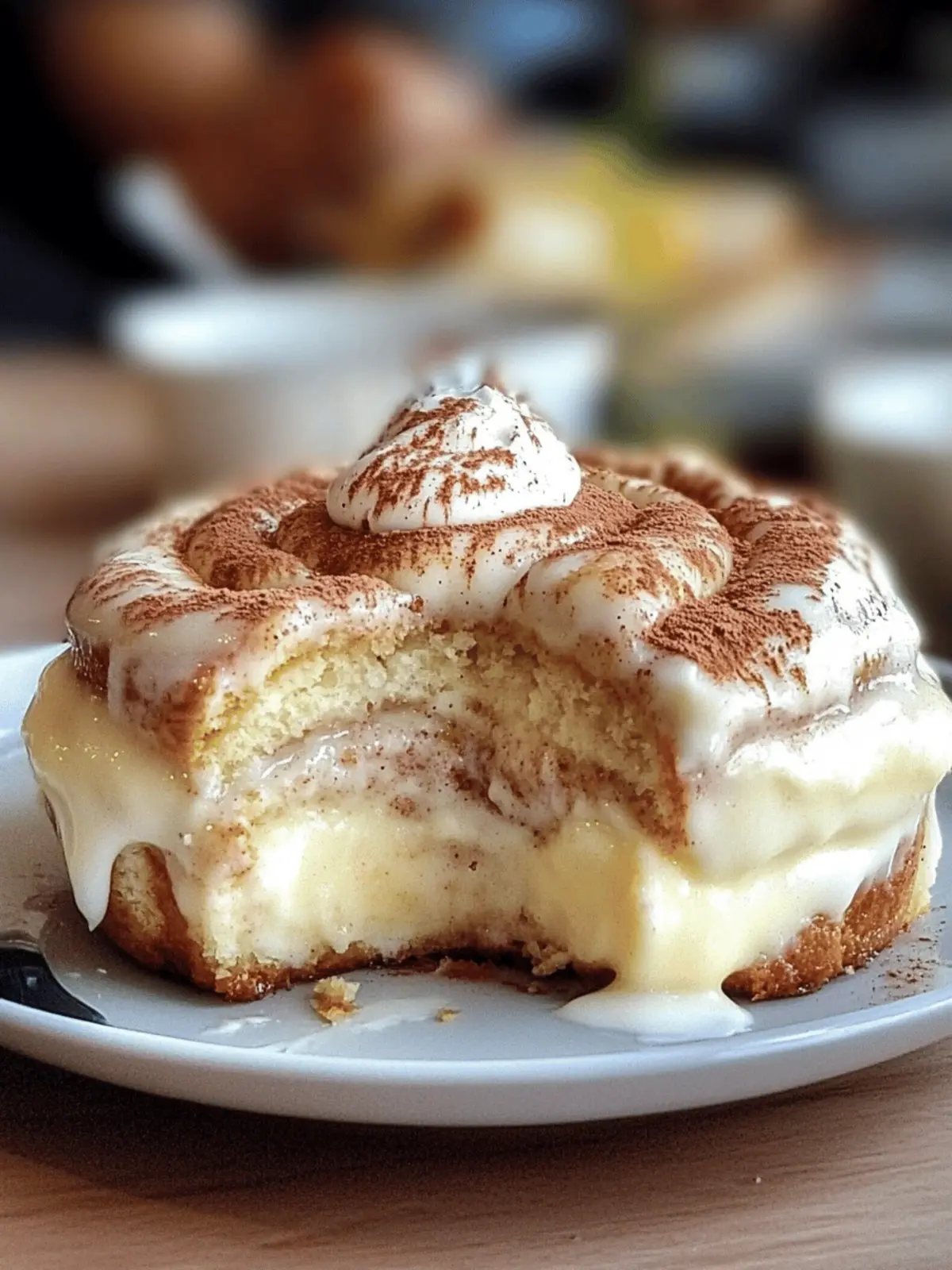 Tres Leches Cinnamon Rolls
