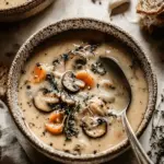 Creamless Mushroom Soup