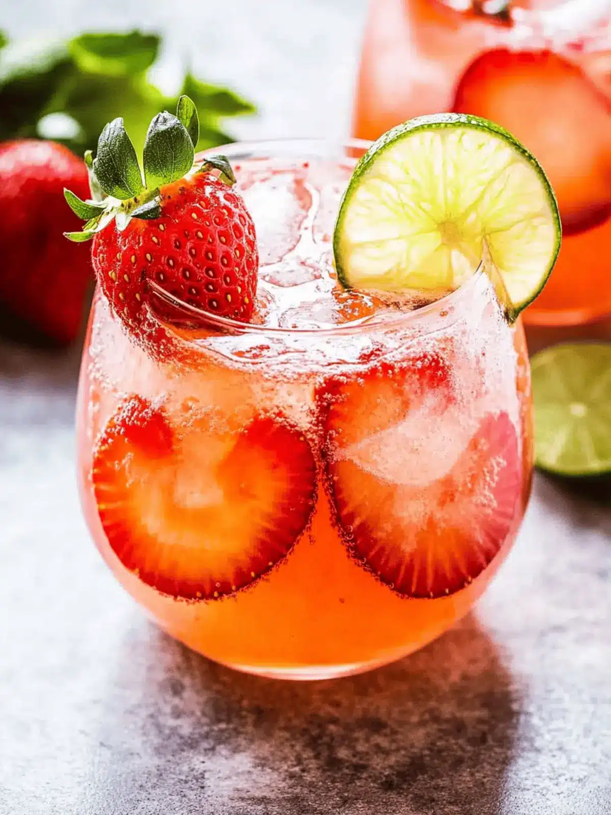 Savor Summer with a Refreshing Strawberry Lime Vodka Smash 5 Strawberry Lime Vodka Smash