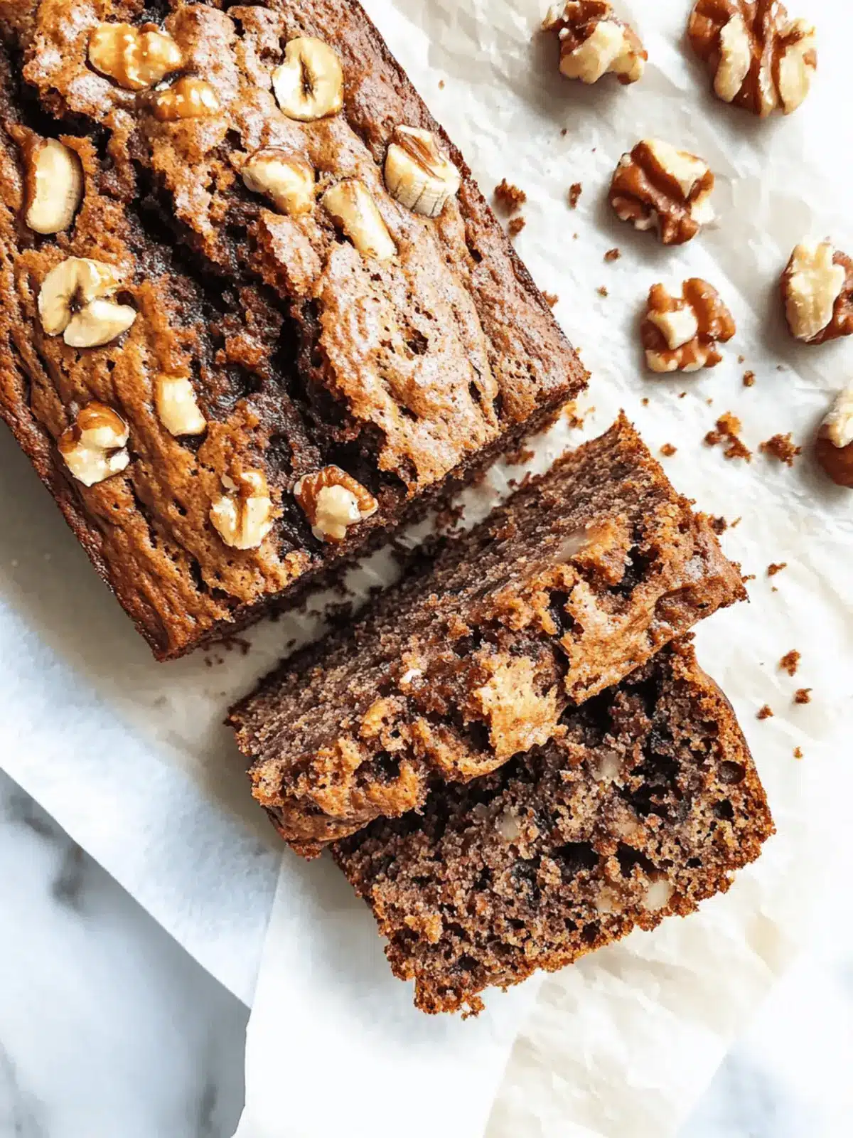 Healthy Banana Bread (Vegan & Gluten-Free)