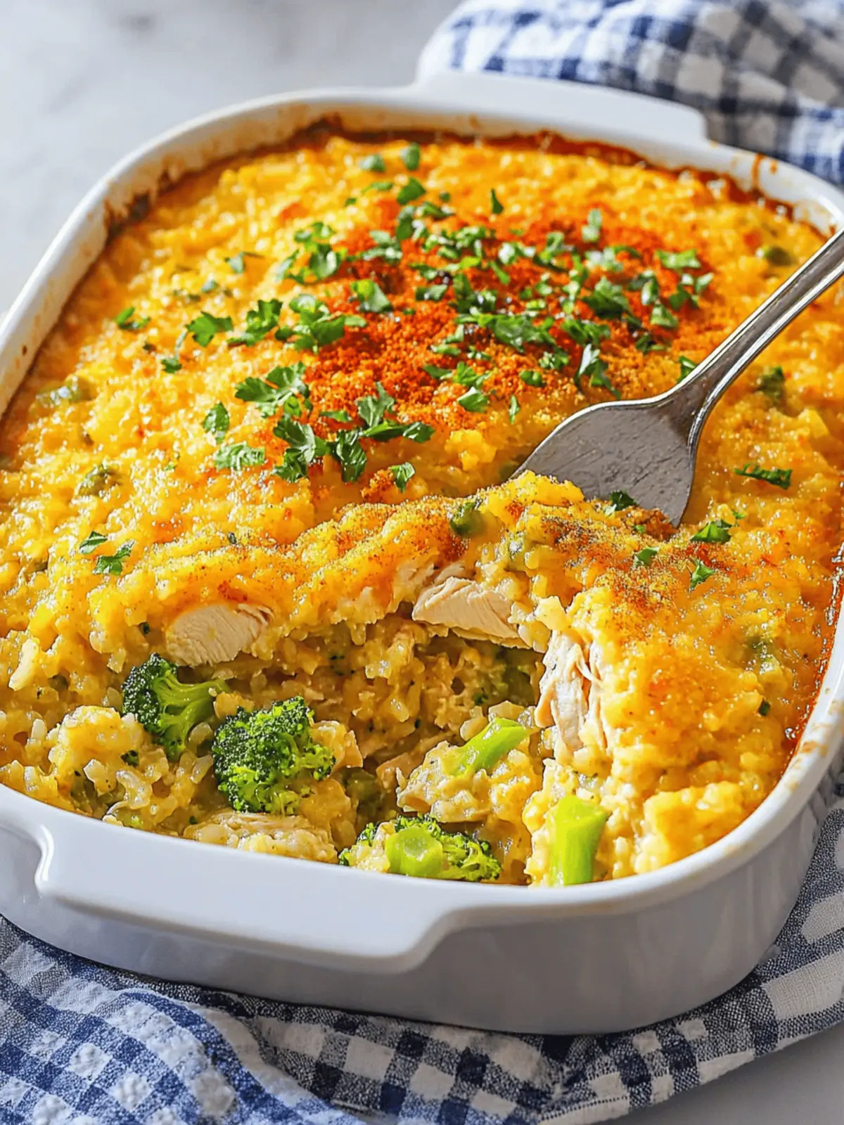 Chicken Broccoli Rice Casserole