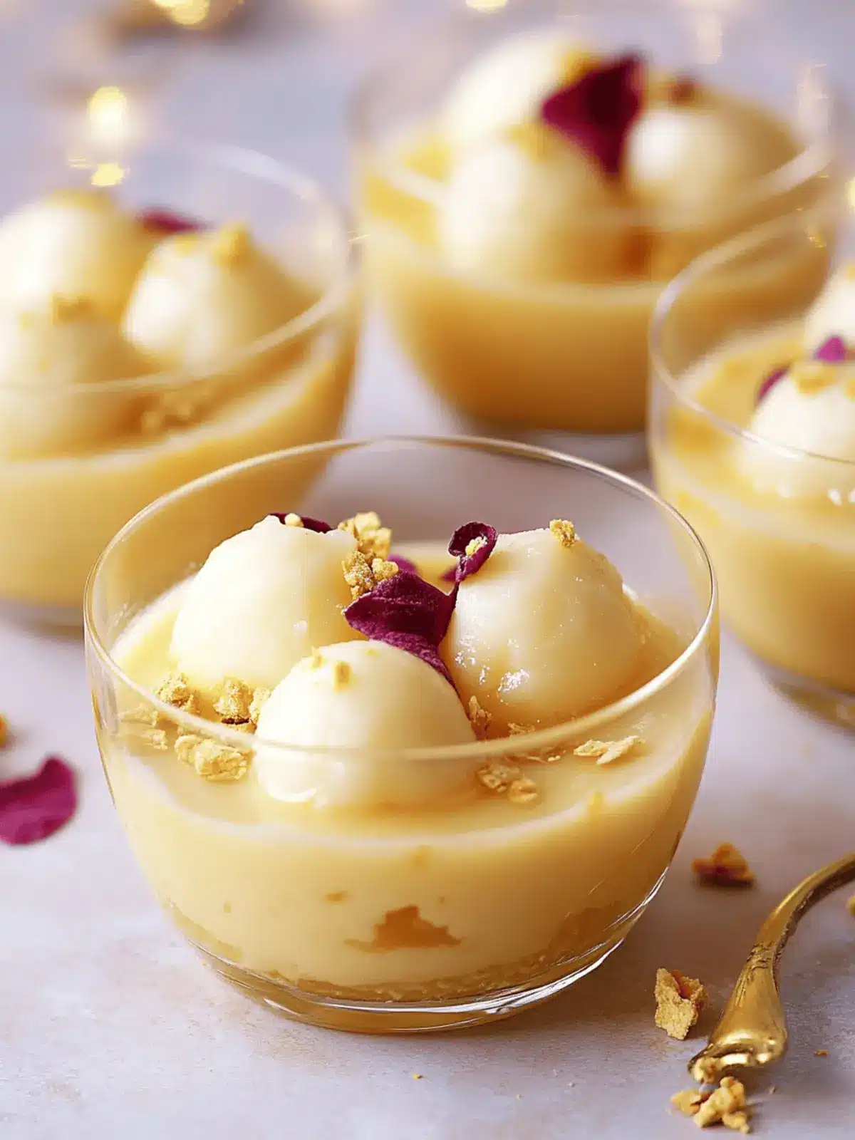 Custard Rasgulla