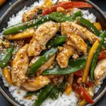 Hot Honey Sesame Rotisserie Chicken Stir Fry