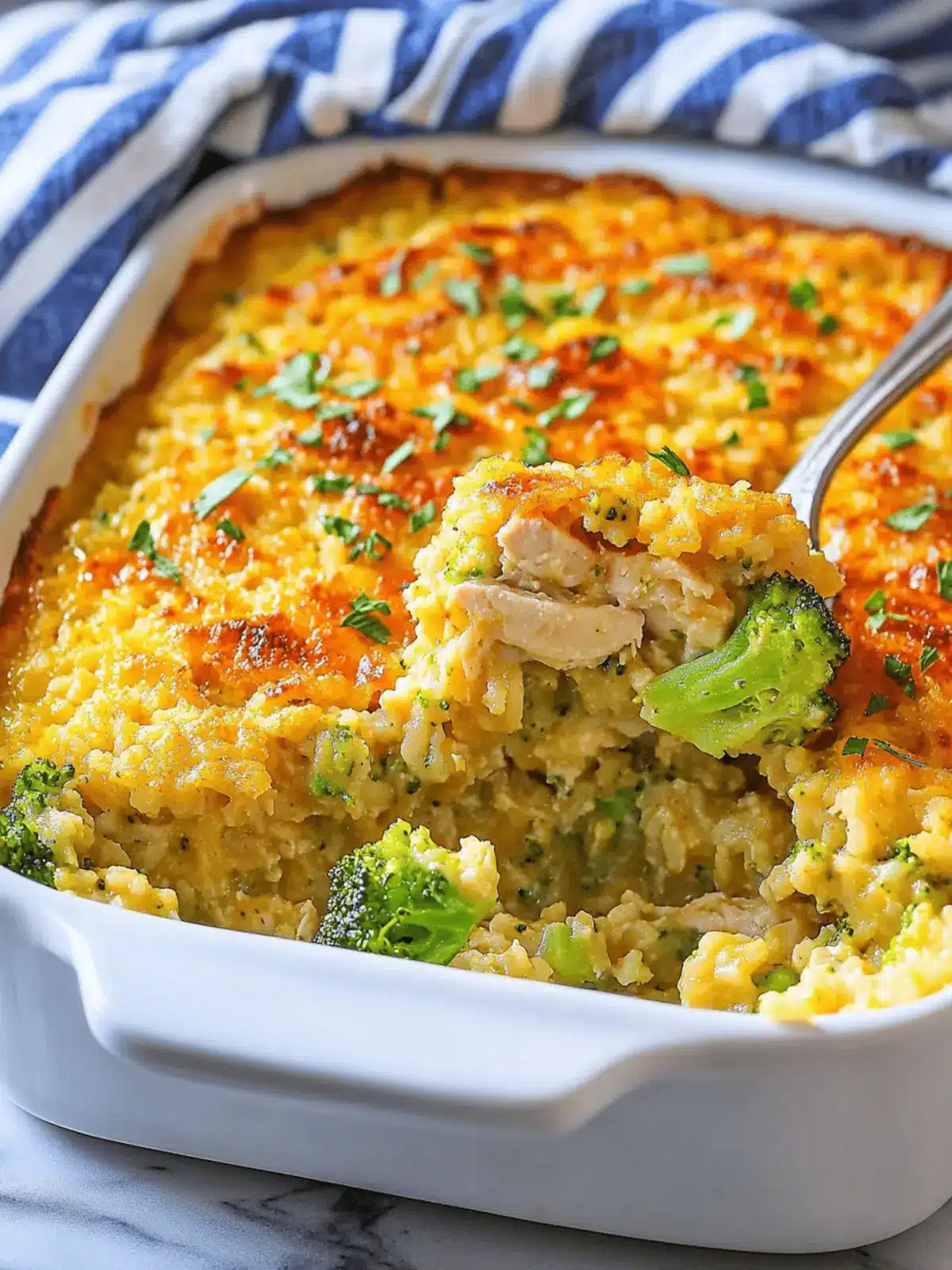 Chicken Broccoli Rice Casserole