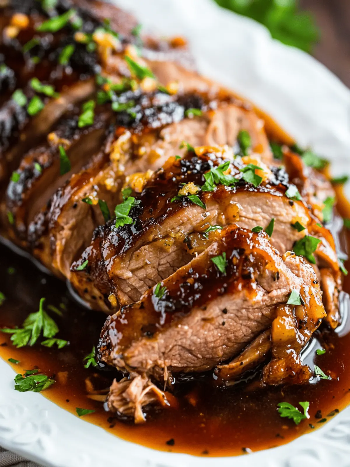 Slow Cooker Honey and Parmesan Pork Tenderloin