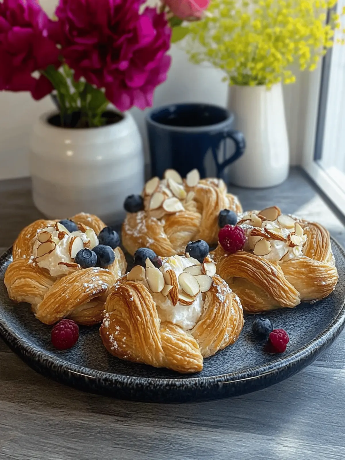 Almond-Filled French Pastries