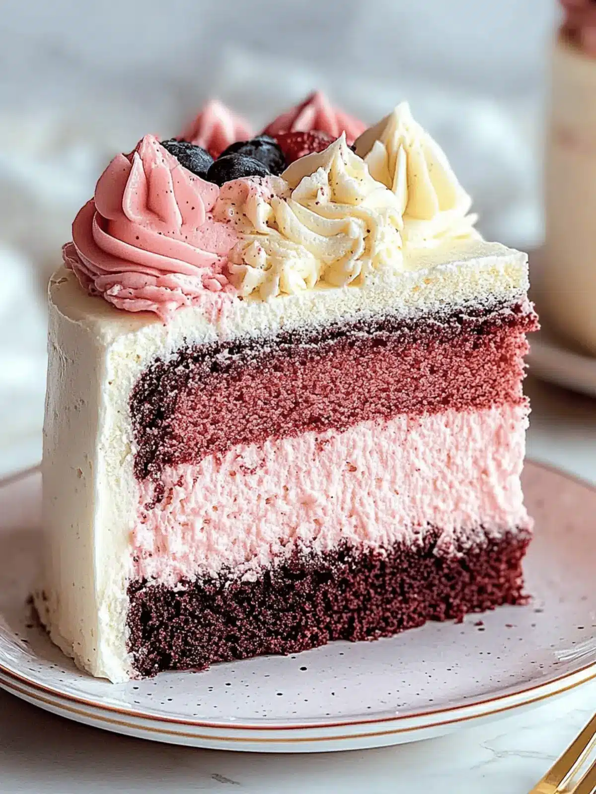 Neapolitan Cake