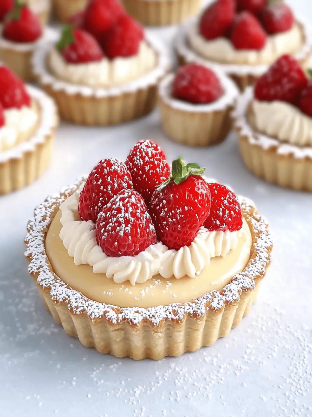 Rich White Chocolate Mousse Tart