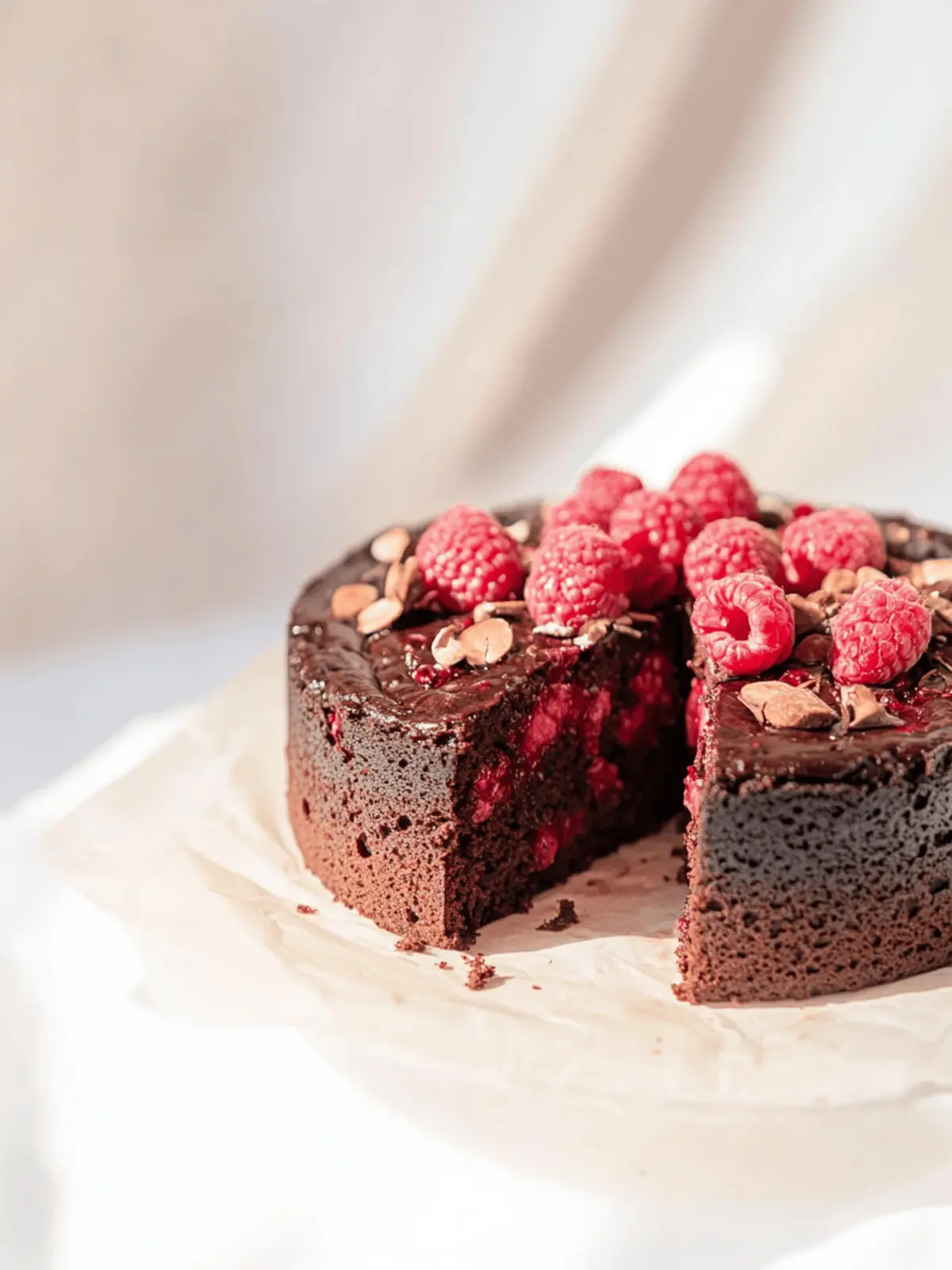 Chocolate Raspberry Cake