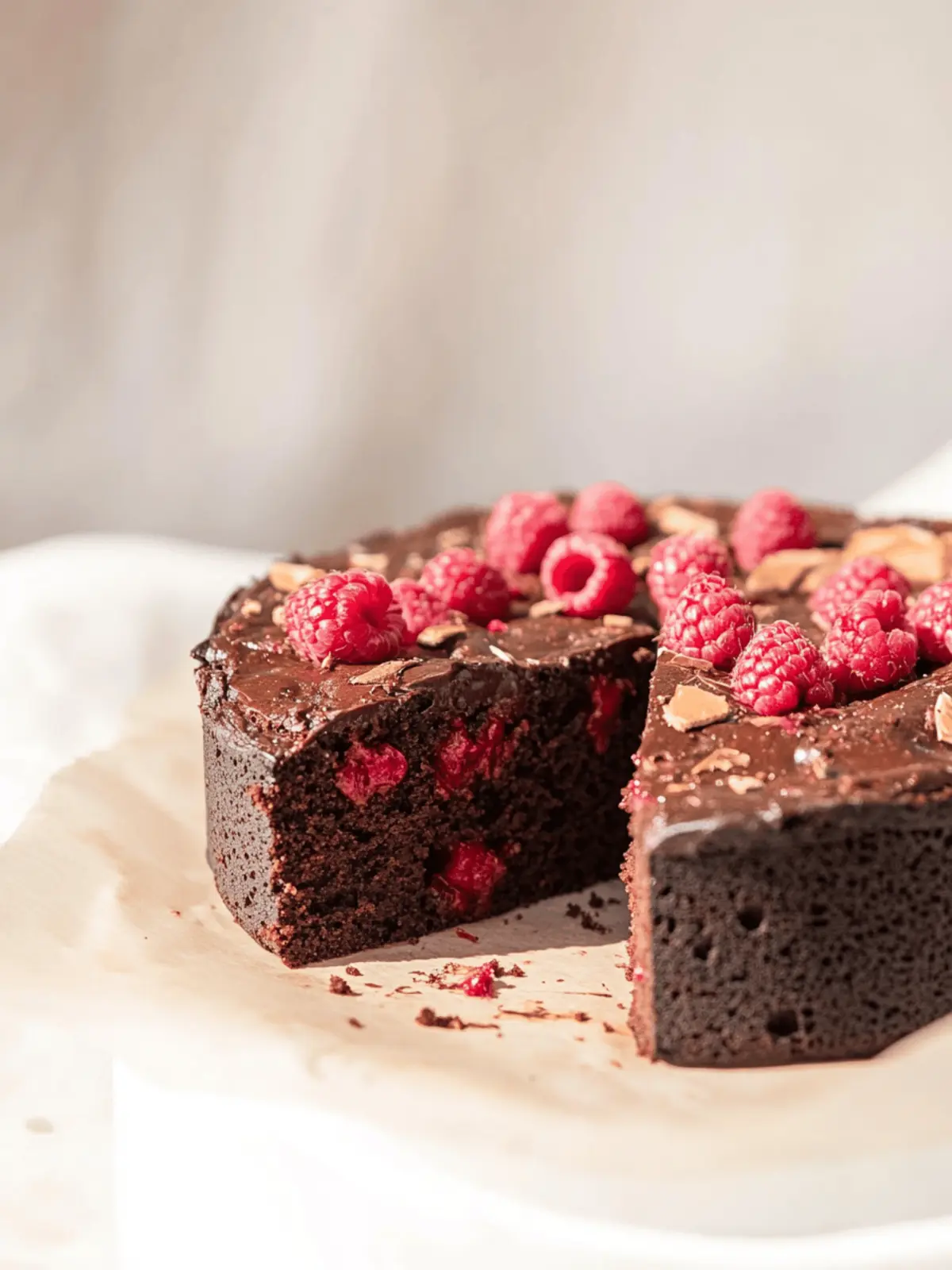 Chocolate Raspberry Cake