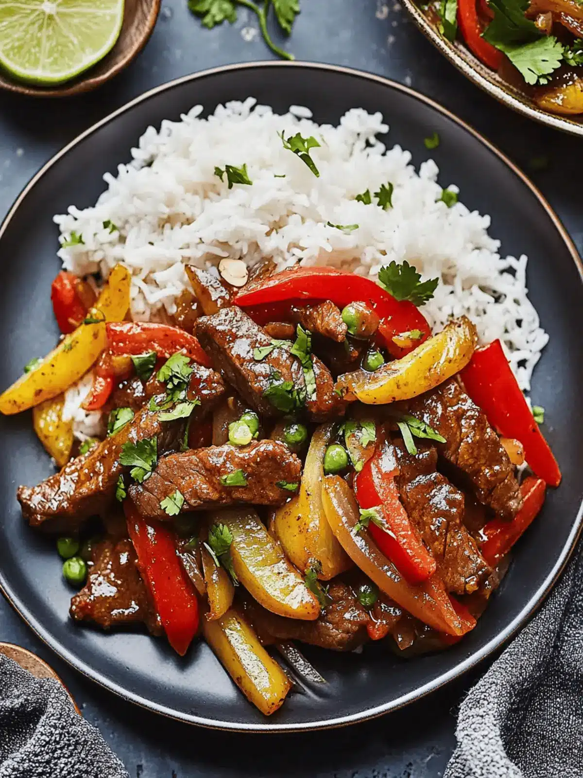 Lomo Saltado (Peruvian Beef Stir Fry)