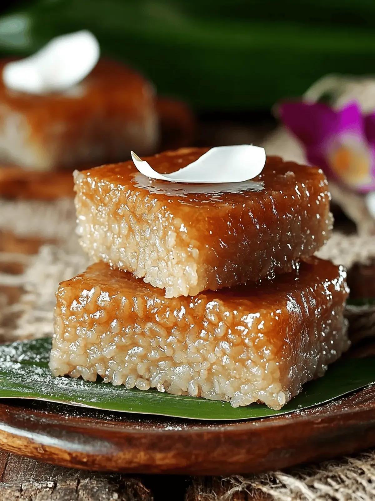 Biko Recipe (Filipino Sticky Rice Cake)
