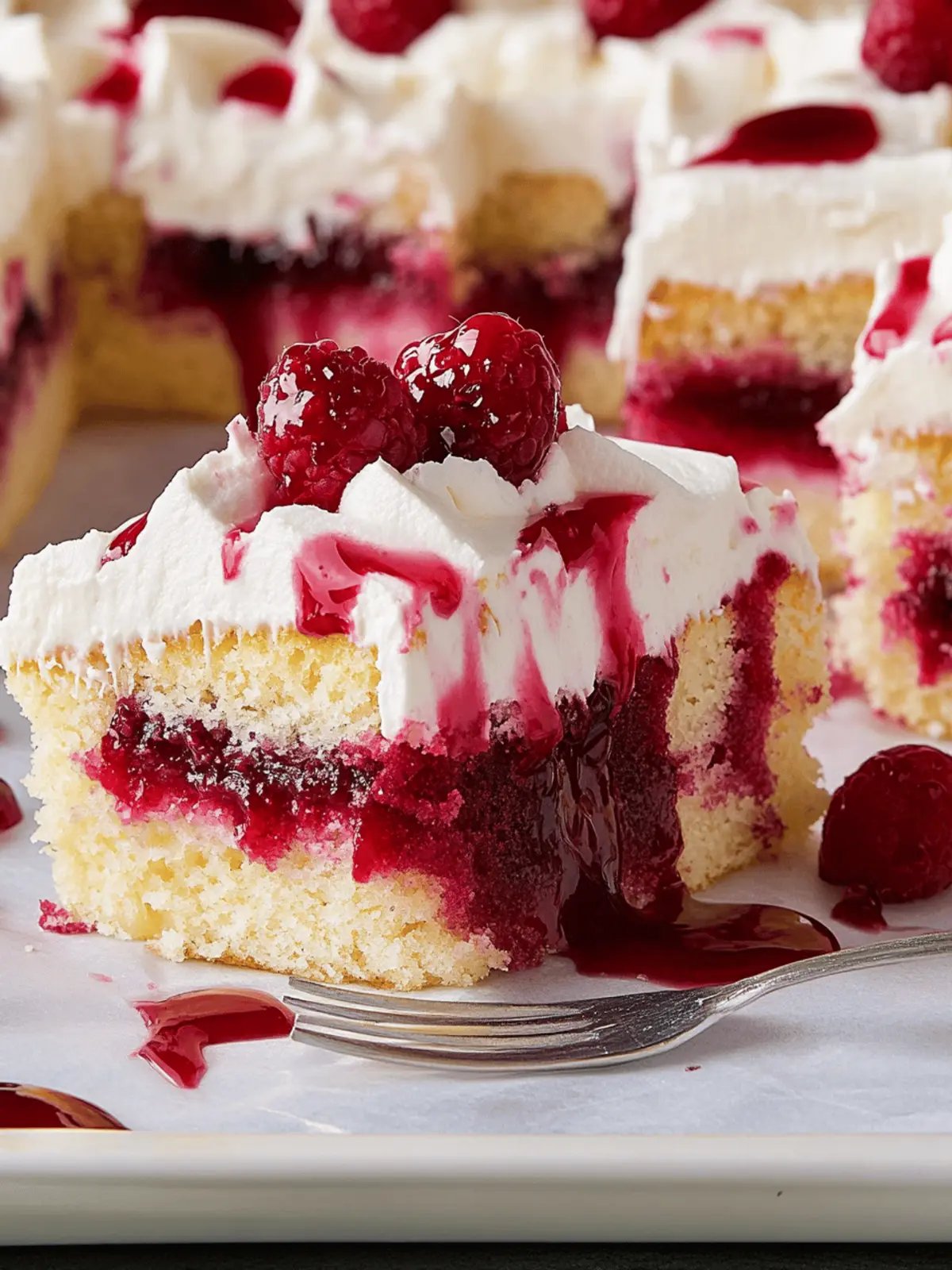 Vampire Poke Cake
