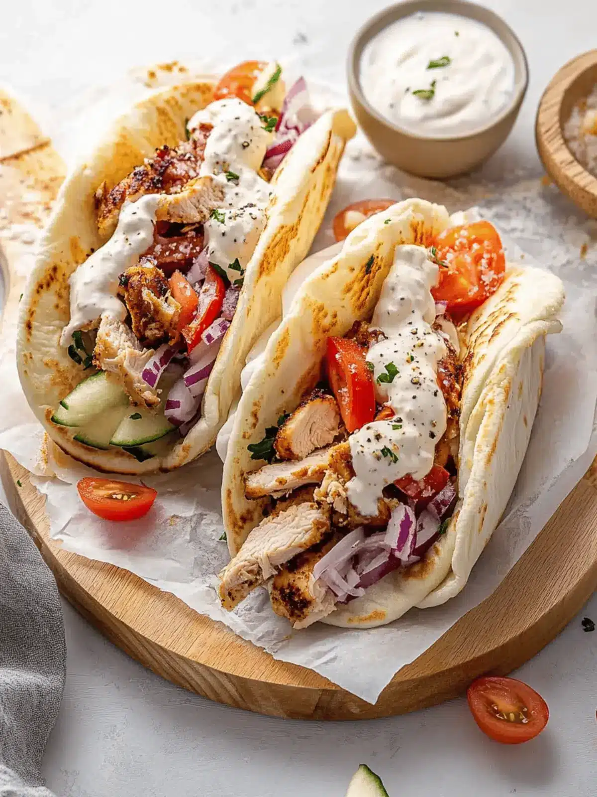 Easy Chicken Gyros