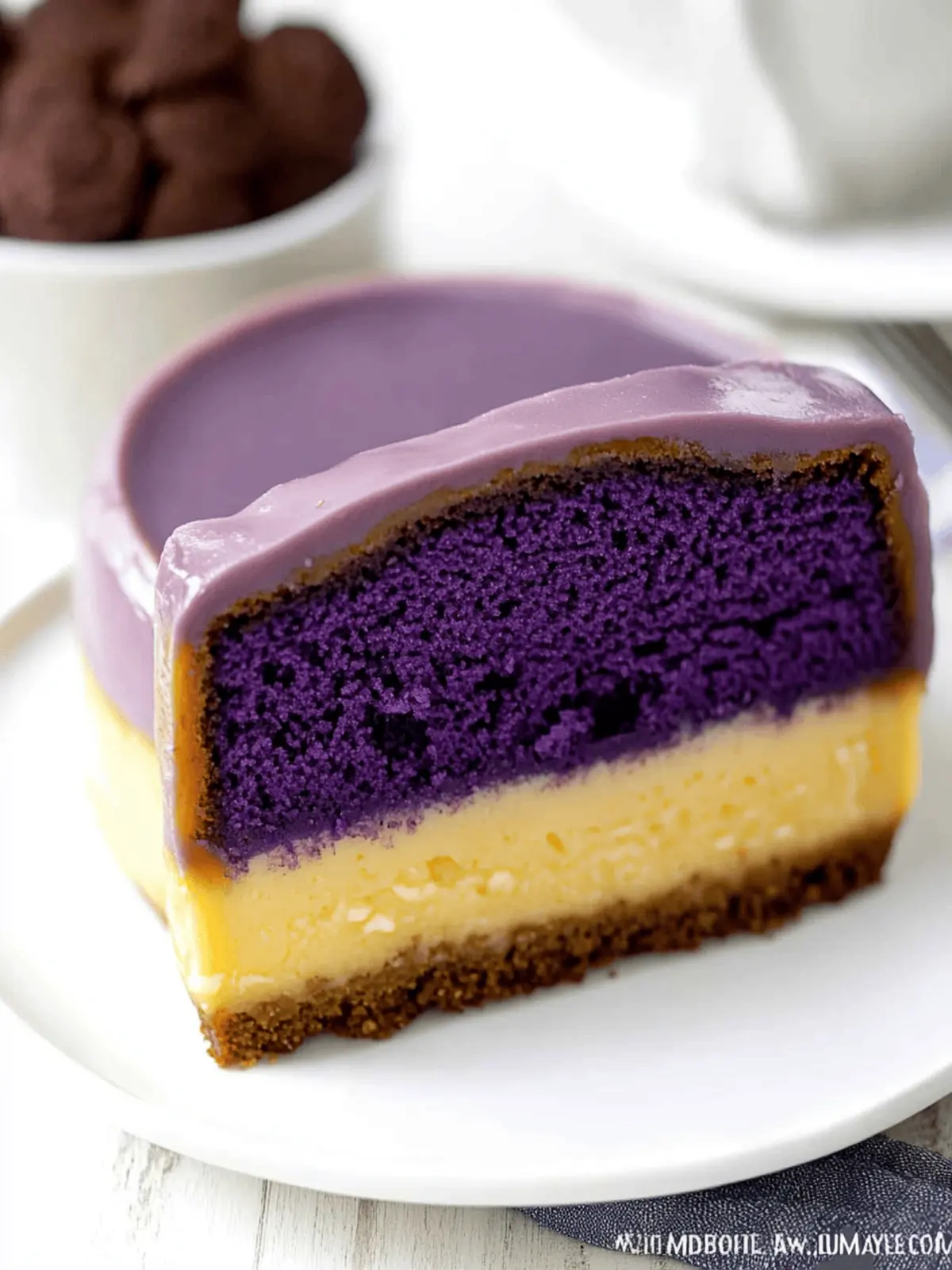 Ube Cake Flan