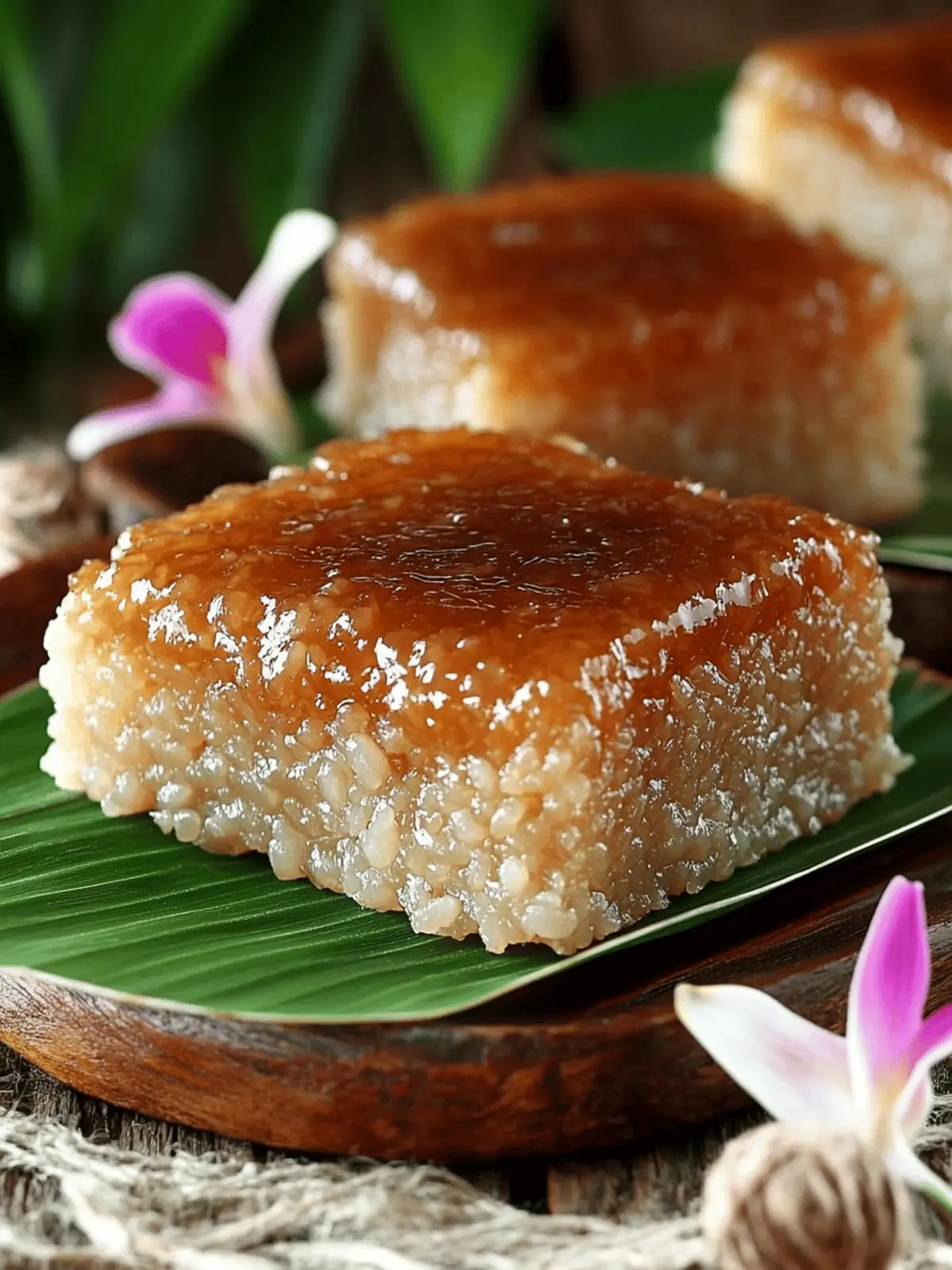 Biko Recipe (Filipino Sticky Rice Cake)