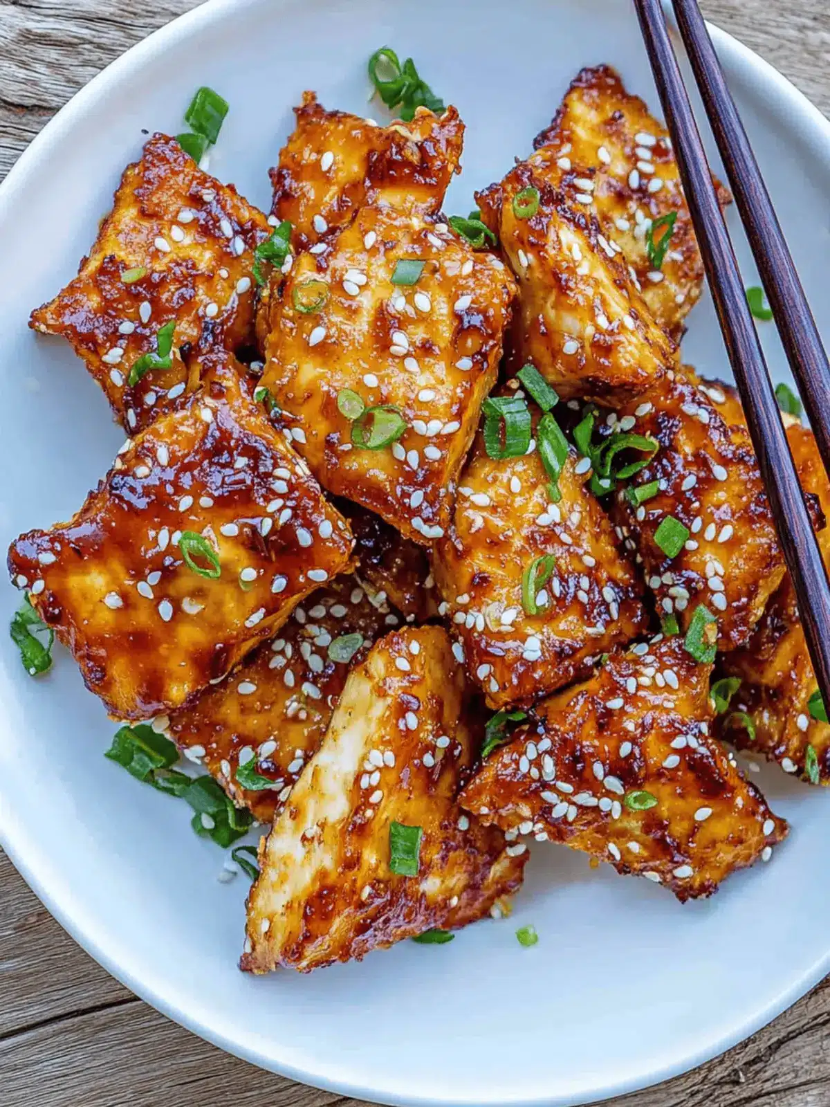 Crispy Sticky Tofu
