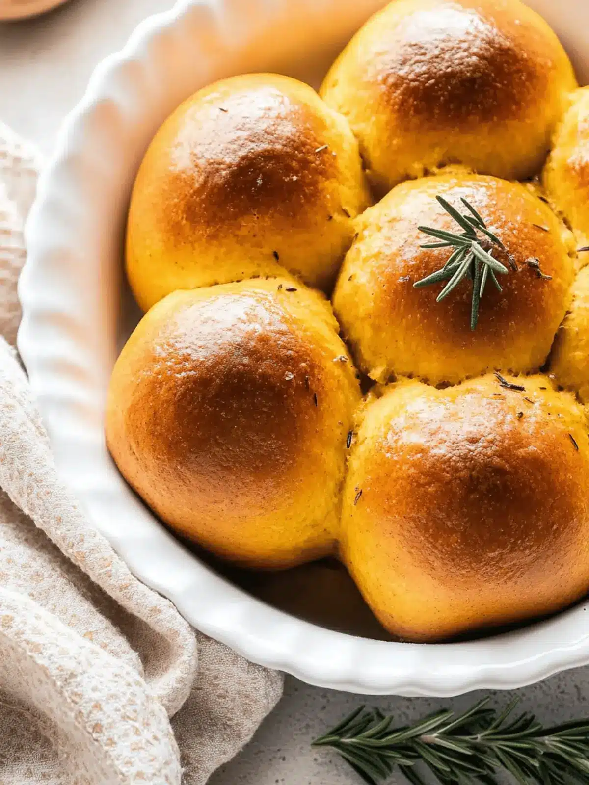 Mouthwatering Rosemary Pumpkin Dinner Rolls You’ll Love 4 Rosemary pumpkin dinner rolls