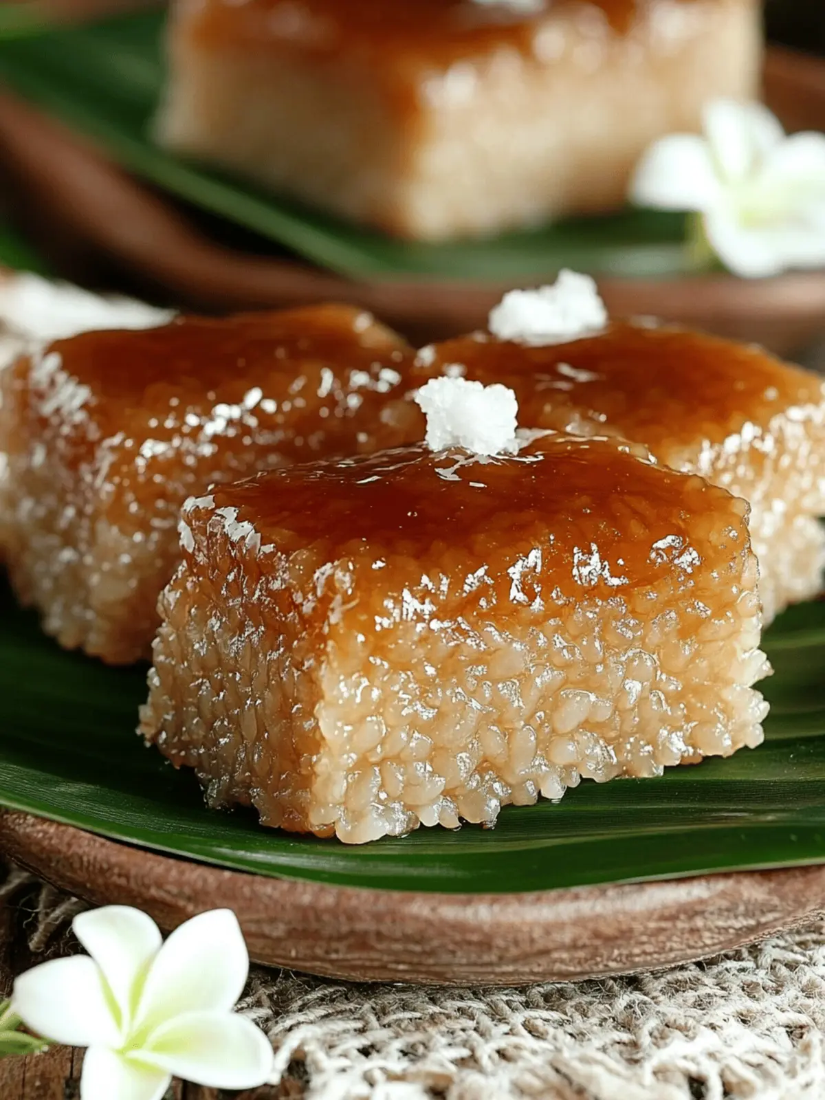 Biko Recipe (Filipino Sticky Rice Cake)