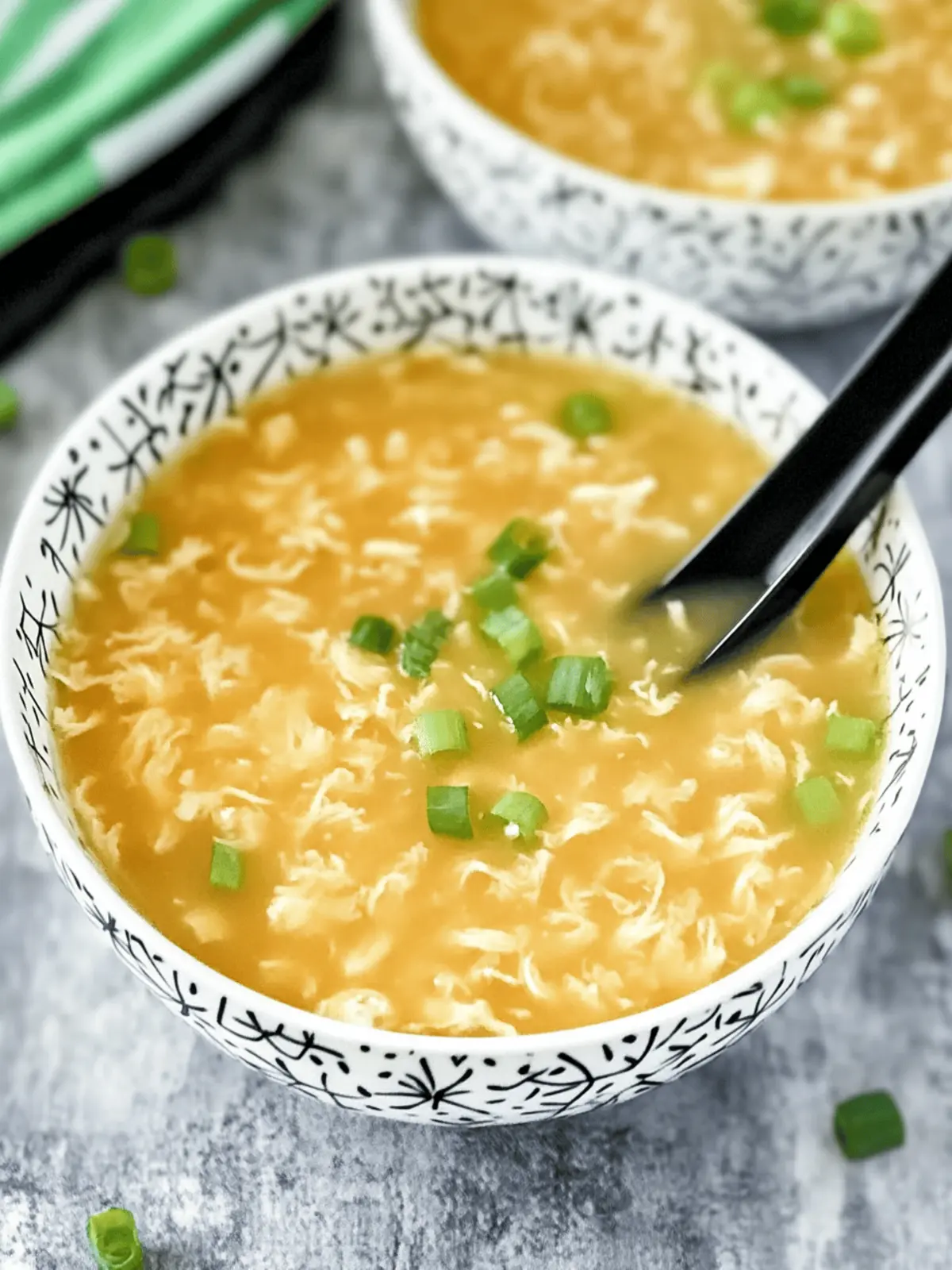 Low Carb Egg Drop Soup