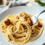 Halloumi Carbonara