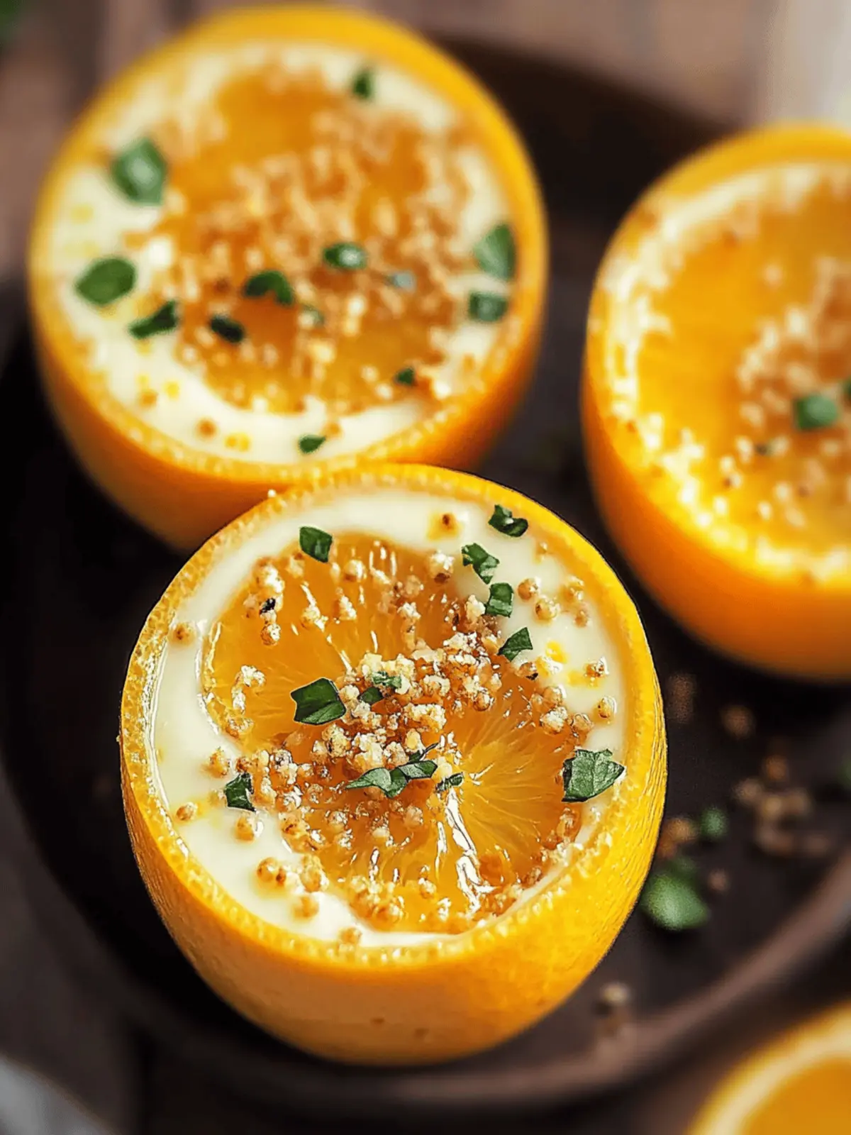 Zesty Orange Makhana Pudding