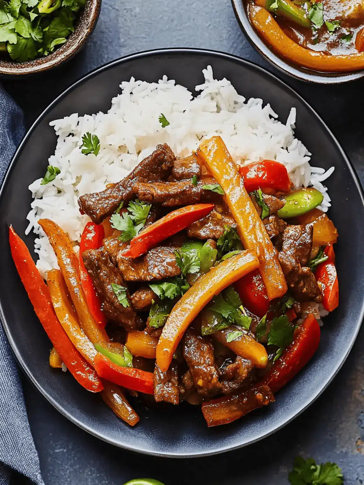 Lomo Saltado (Peruvian Beef Stir Fry)