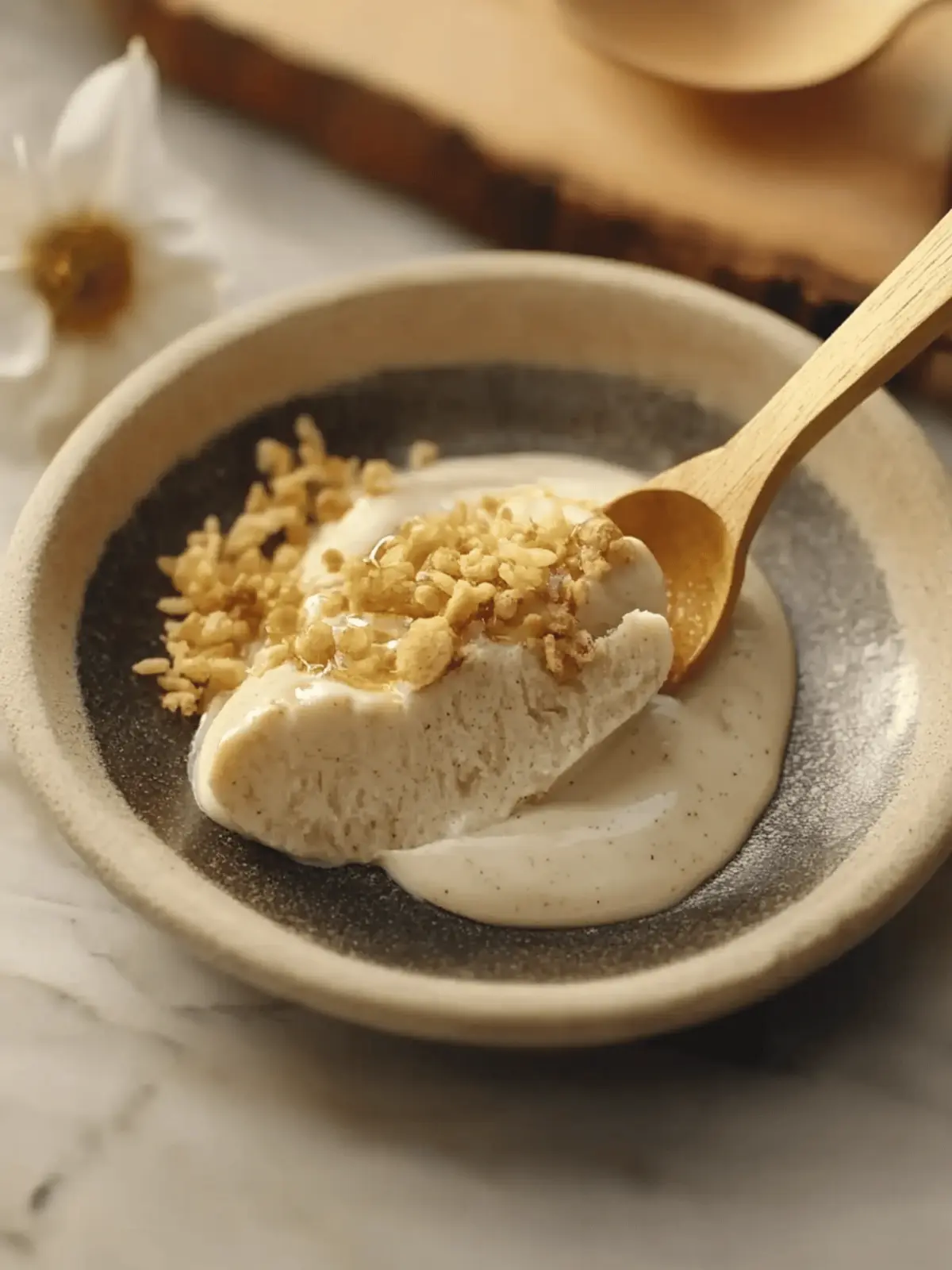 Double Jasmine & Burnt Honey Rice-Cream