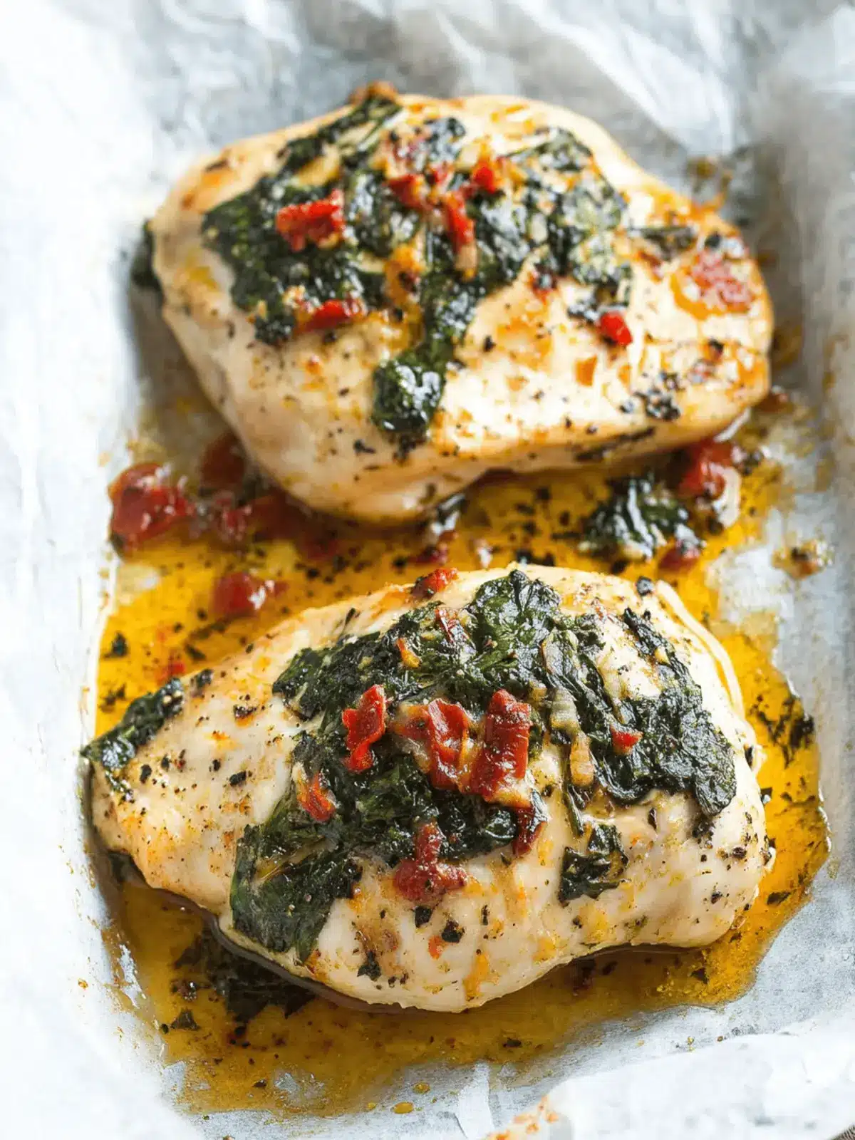Savory Spinach Stuffed Chicken That's a Low Carb Winner 2 Spinach Stuffed Chicken