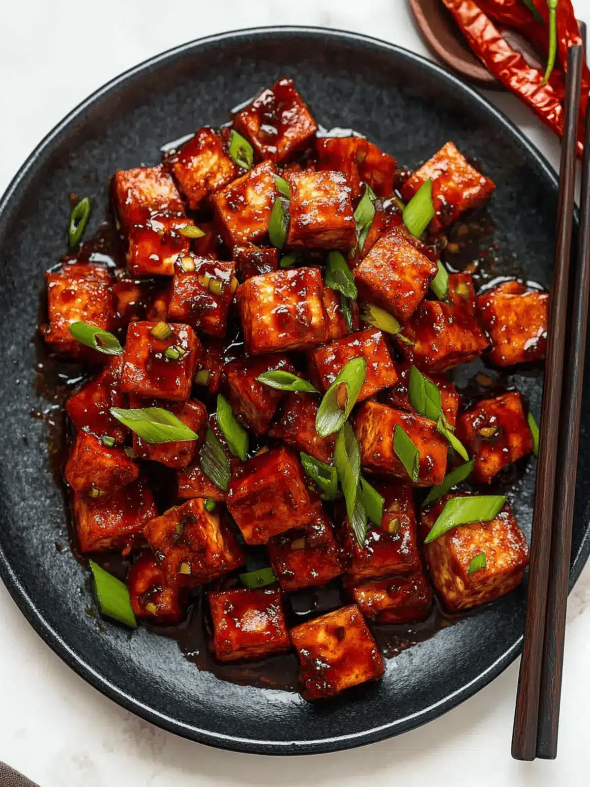 Crispy Szechuan Tofu with Veggies That Will Wow You 4 Crispy Szechuan Tofu