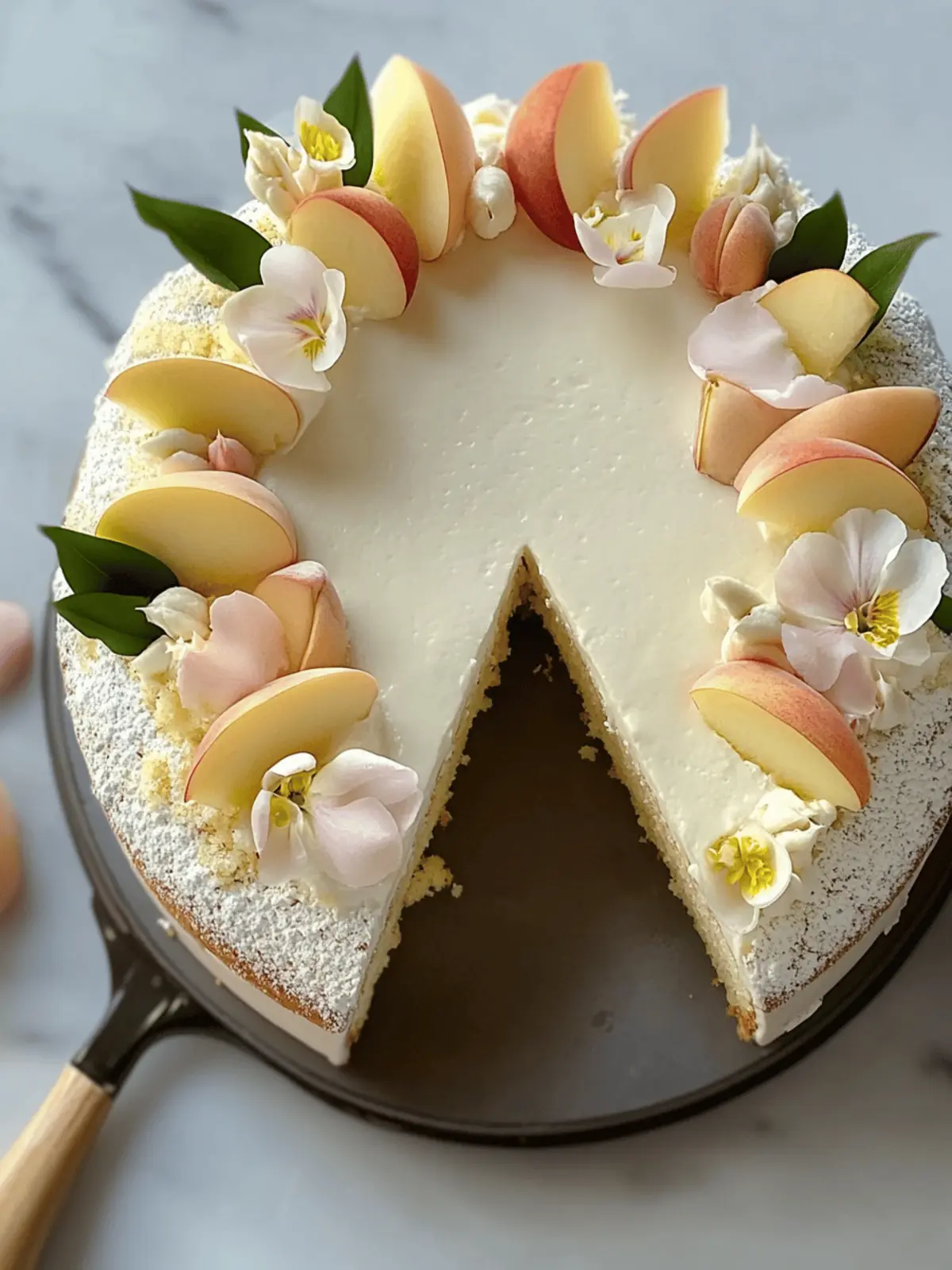 Jasmine, Peach & Vanilla Cake: Summer’s Sweetest Delight 5 Jasmine, Peach & Vanilla Cake