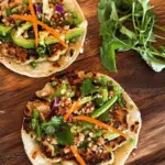 Smash Dumpling Tacos