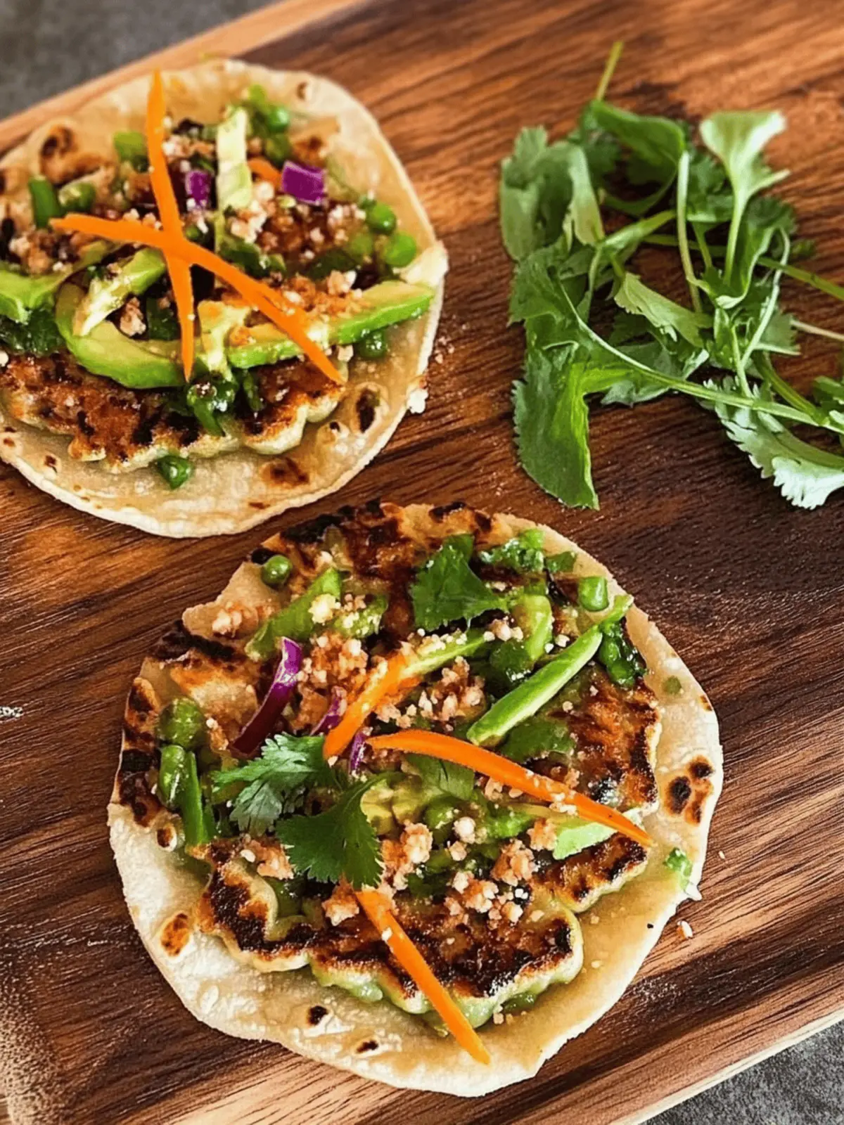 Smash Dumpling Tacos