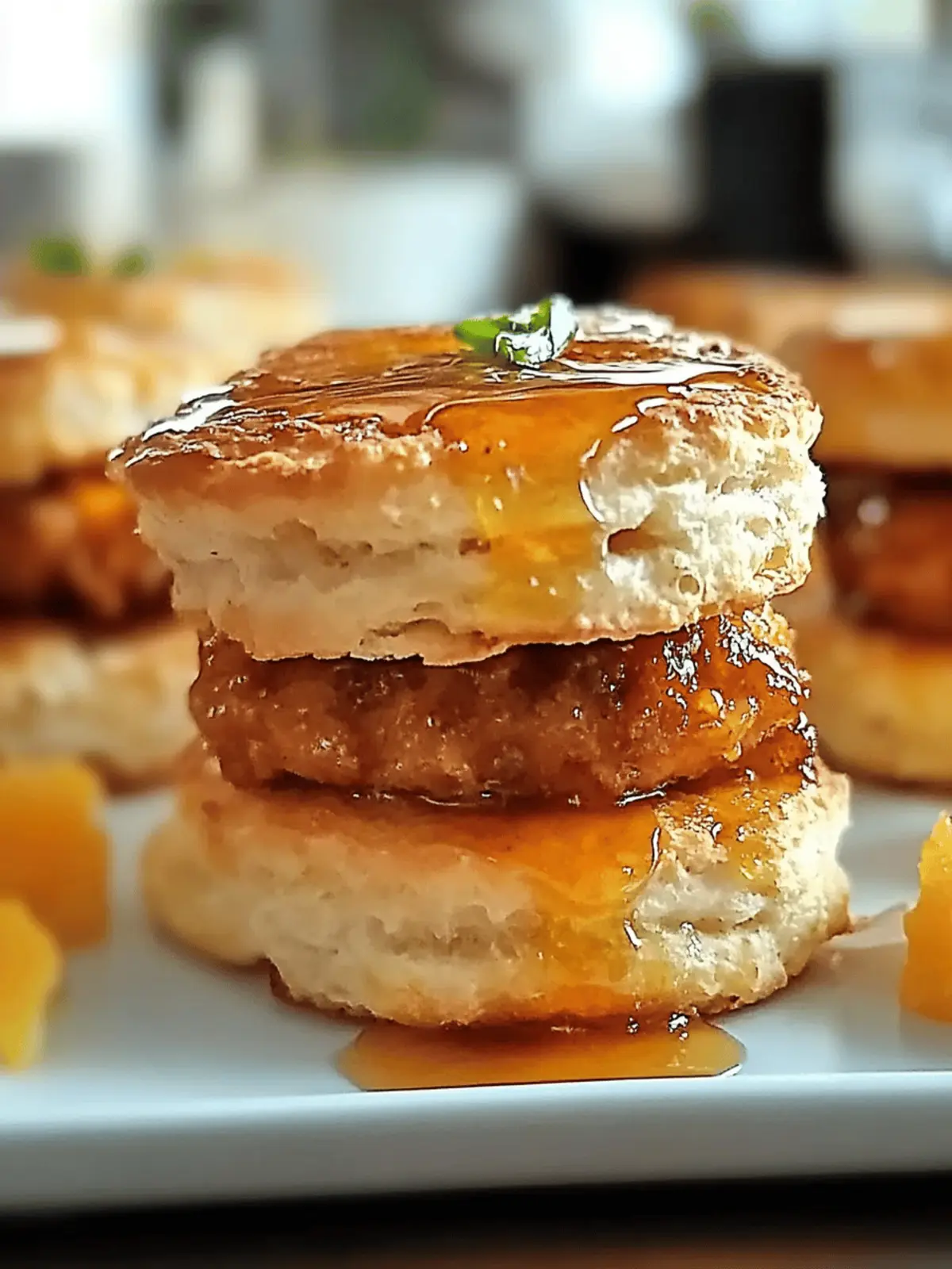 Spicy Hot Honey Chicken Biscuits for a Flavor Explosion 4 Hot Honey Chicken Biscuits