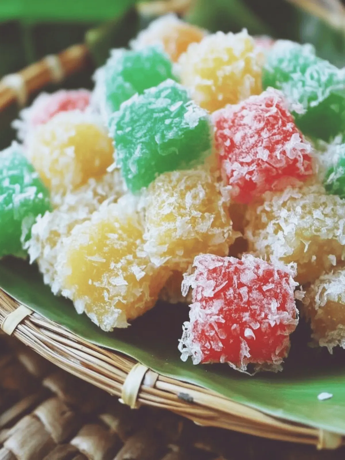 Pichi-Pichi (Steamed Cassava Cakes)