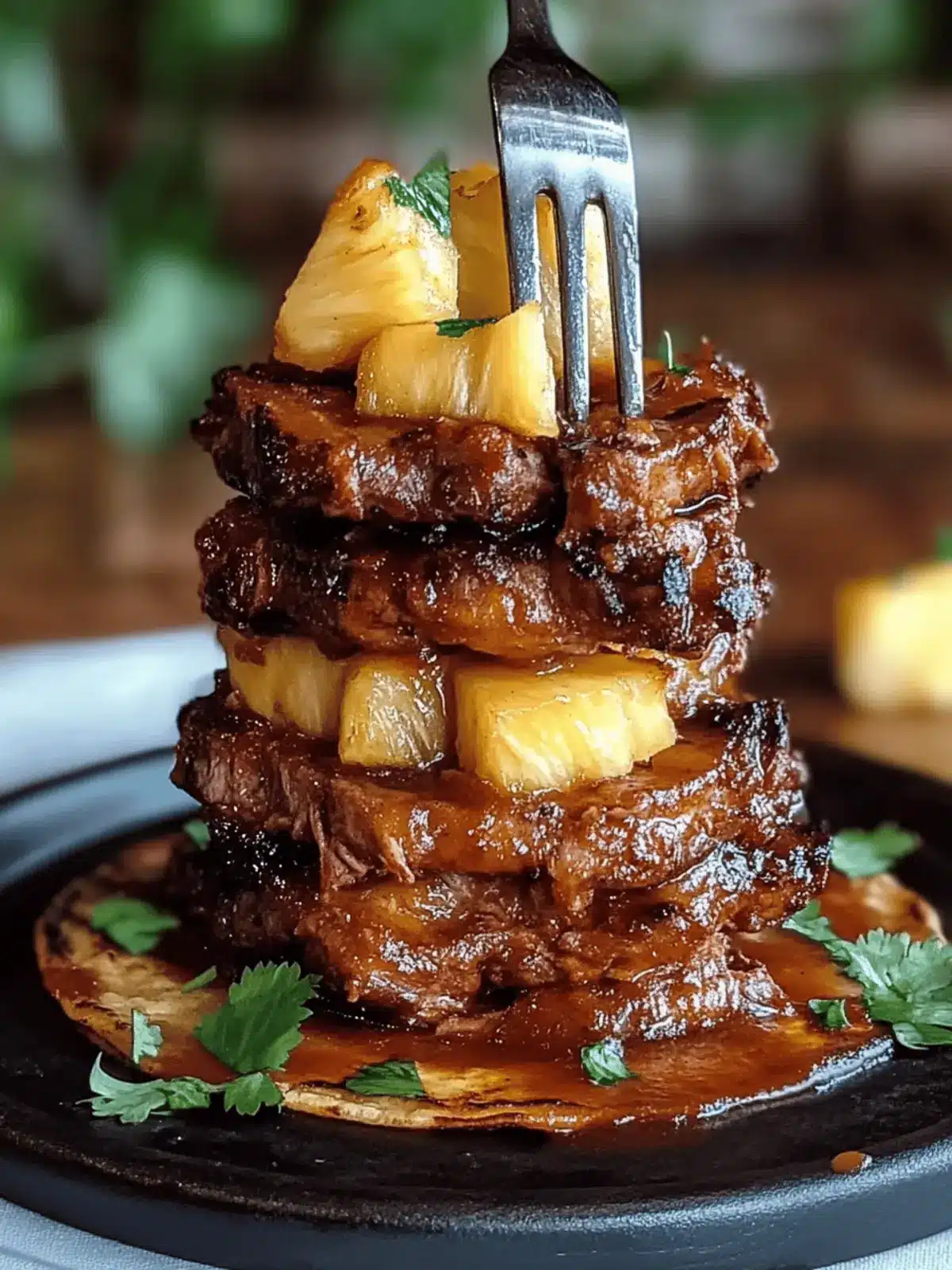 Al Pastor Tacos with Pineapple