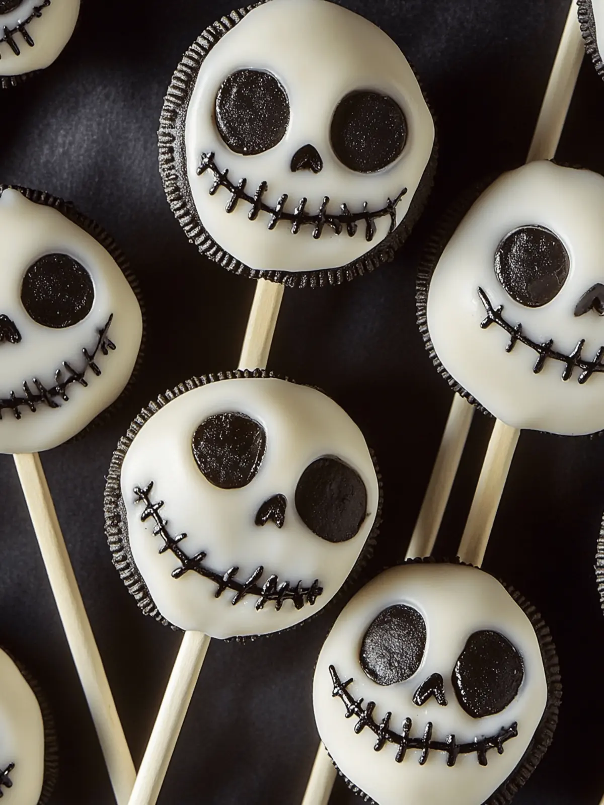 Deliciously Spooky Jack Skellington Oreo Pops for Halloween Fun 3 Jack Skellington Oreo Pops