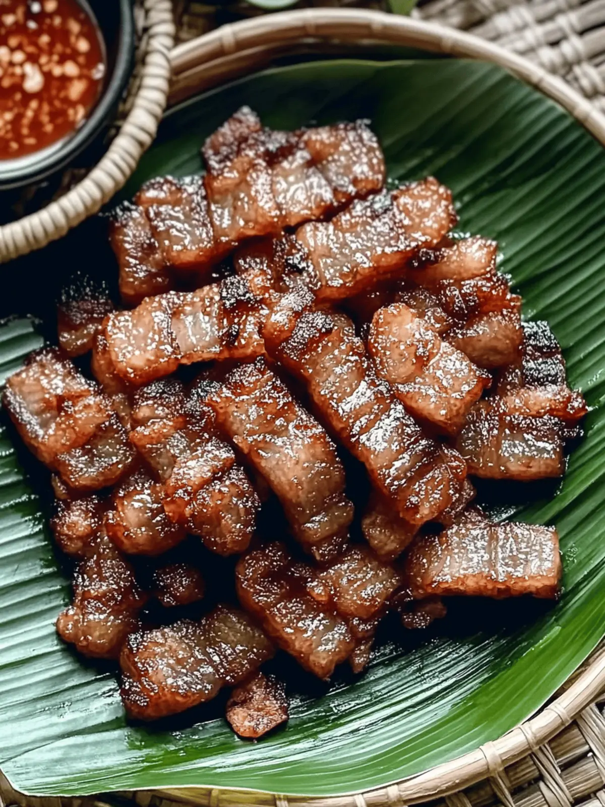Crispy Authentic Moo Dad Deaw