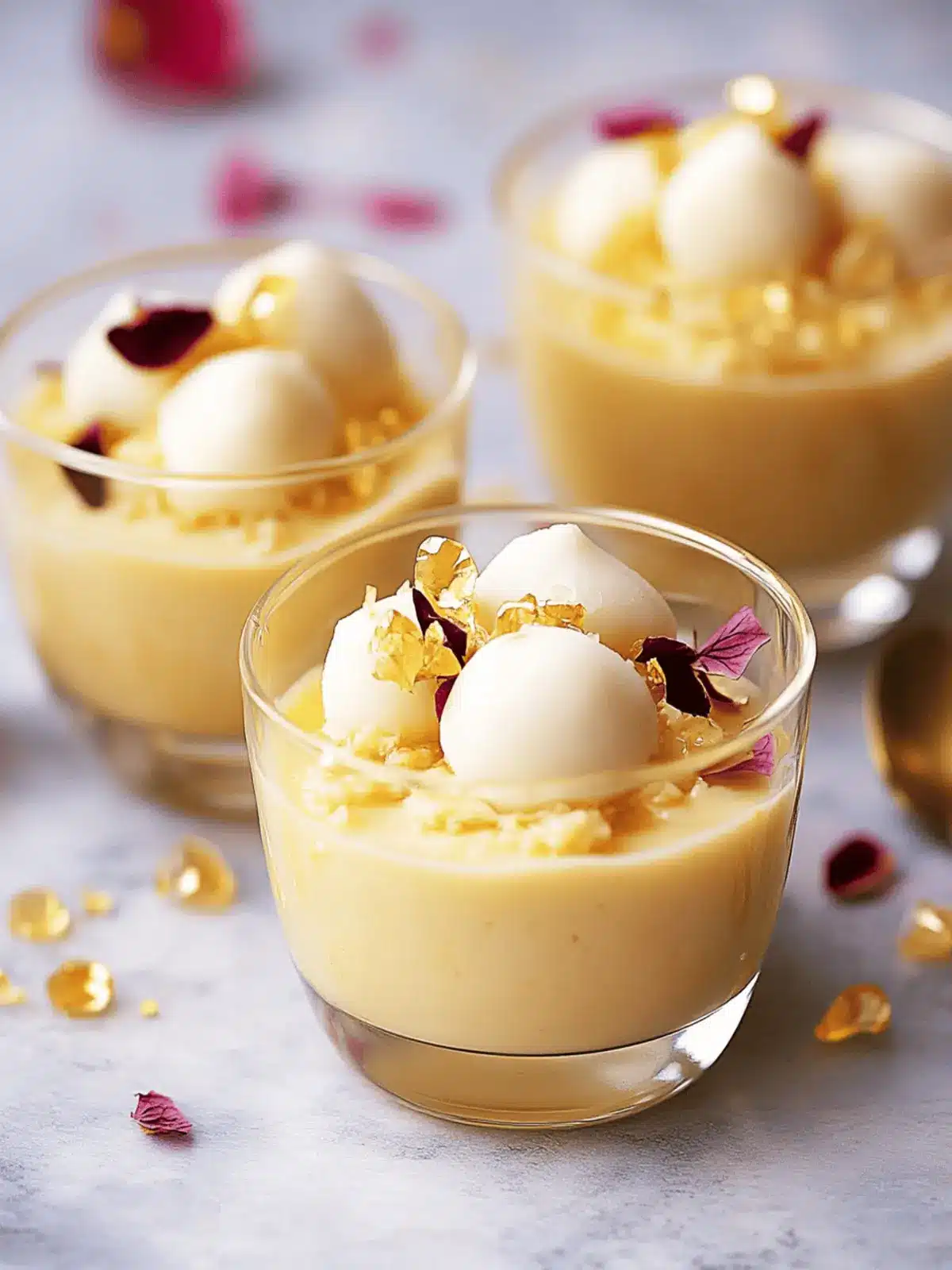Custard Rasgulla