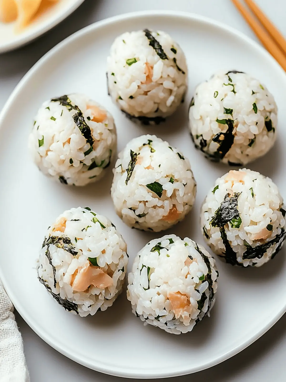 Easy Tuna Rice Balls