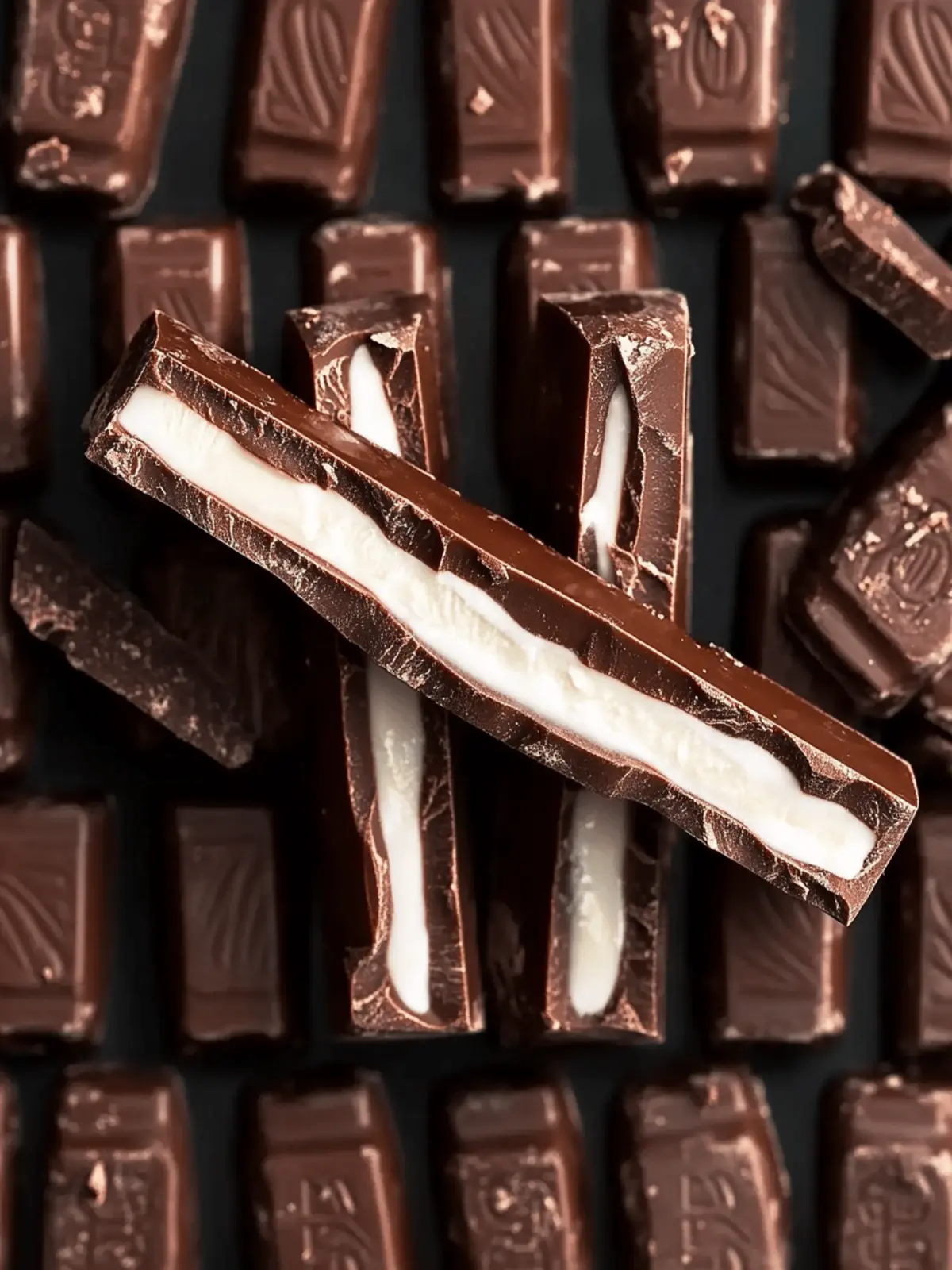 Delightful Vegan Kinder Riegel with Creamy Milk Filling 3 Vegan Kinder Riegel (Chocolate Sticks with Milk Filling)