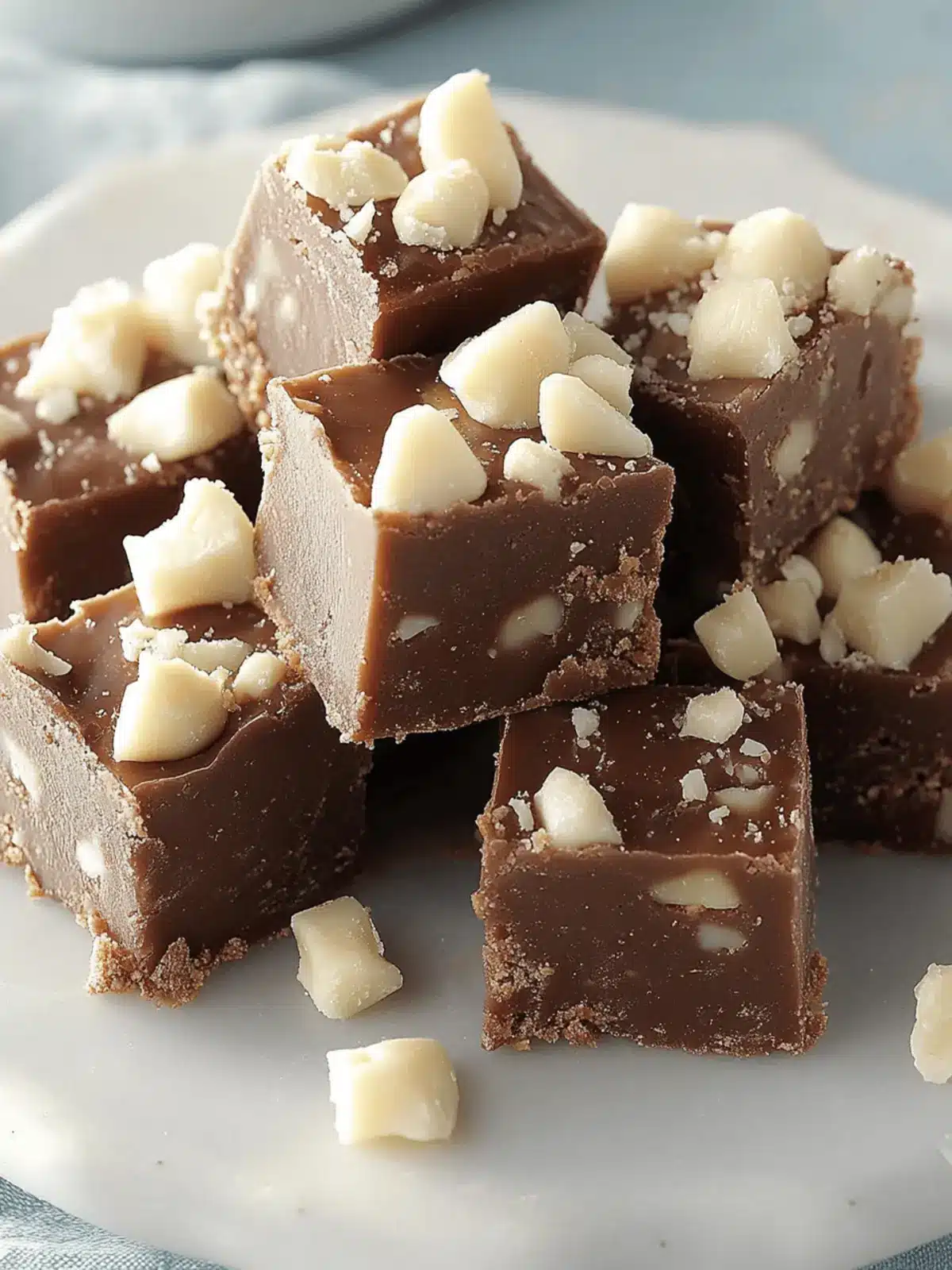 Simple Macadamia Nut Fudge
