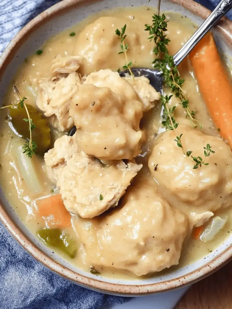 Vegan Chicken and Dumplings
