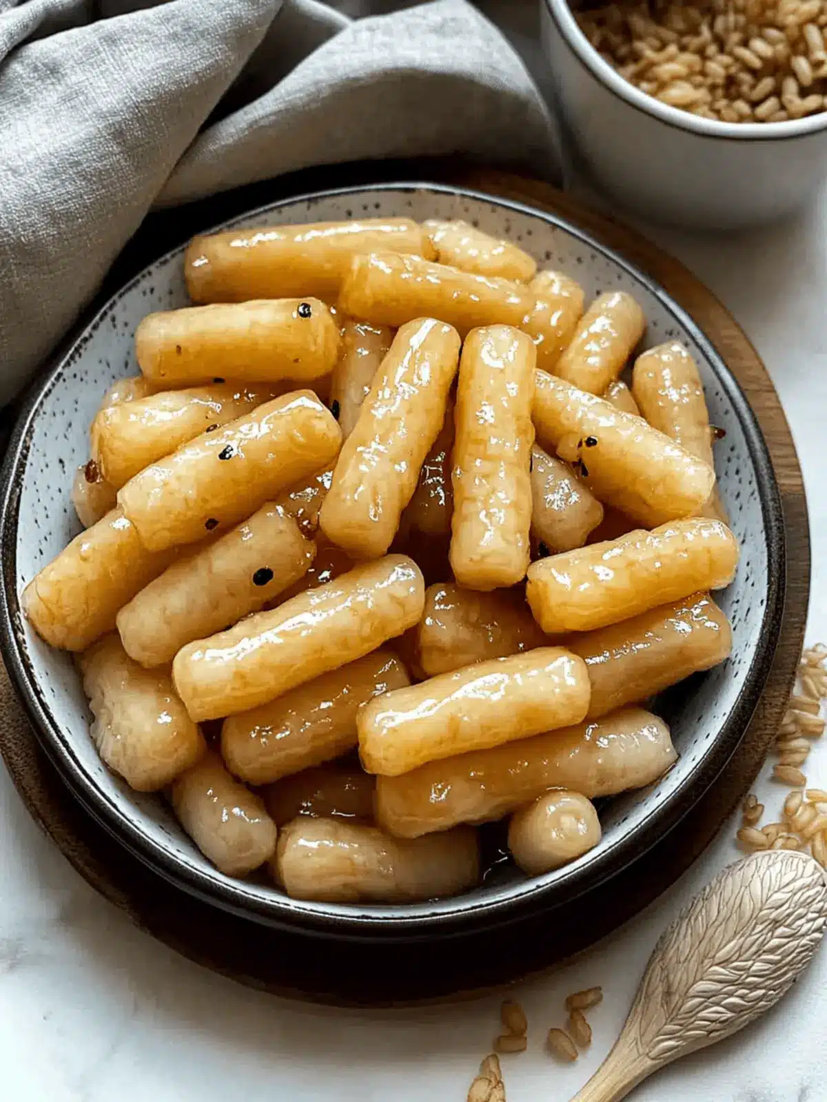 Honey Butter Rice Cakes