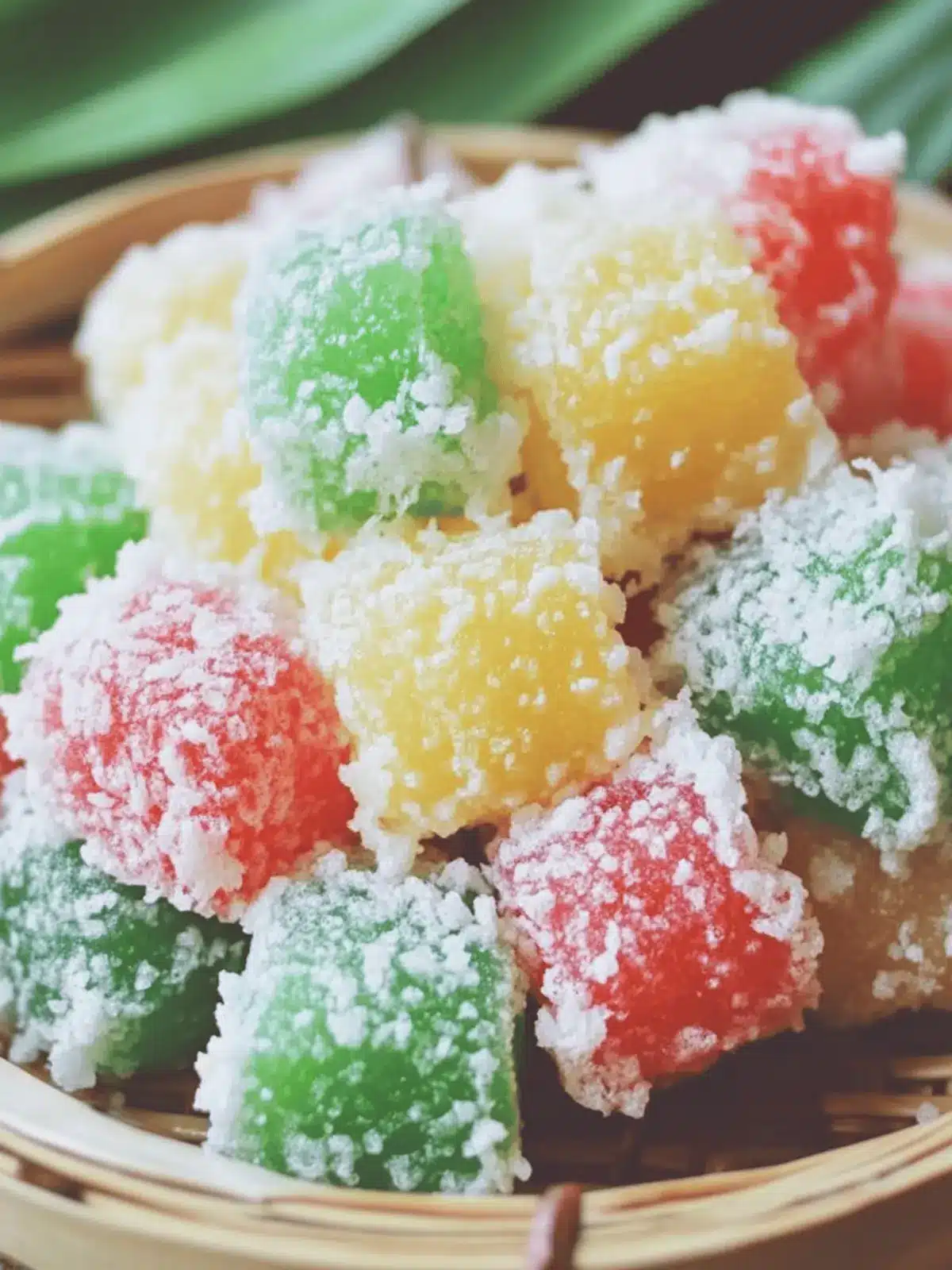 Pichi-Pichi (Steamed Cassava Cakes)