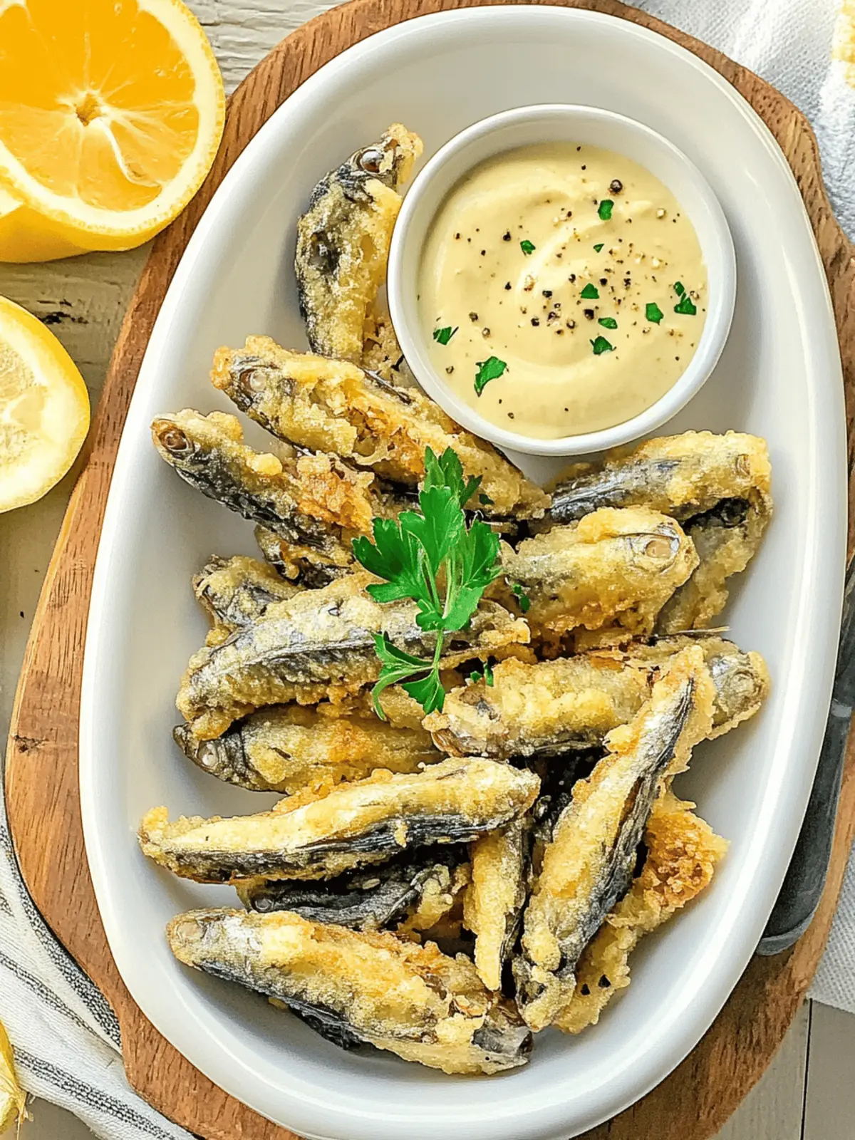 Spanish-Style Fried Sardines