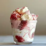 strawberry shortcake pudding