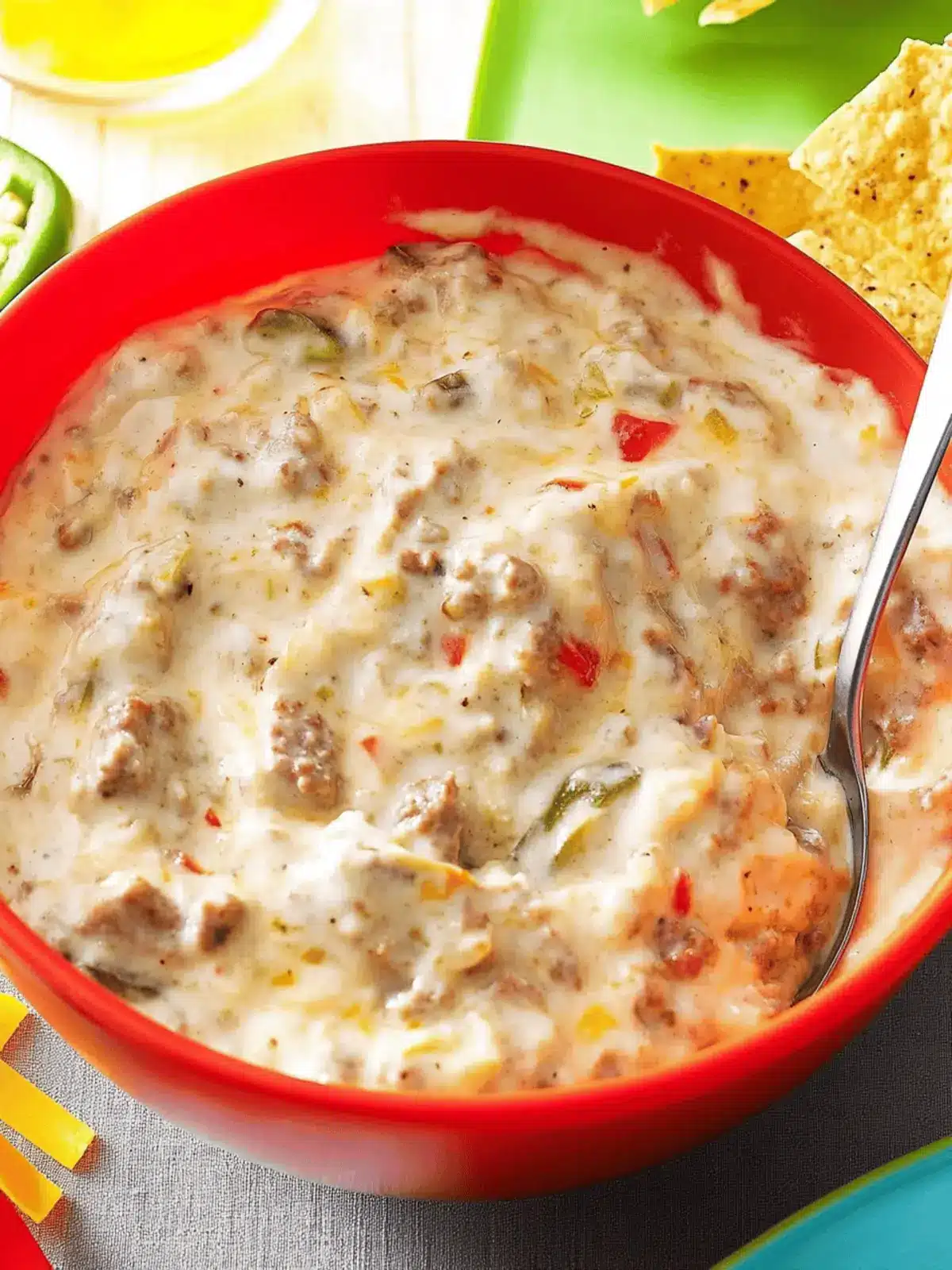 Sausage Jalapeno Dip