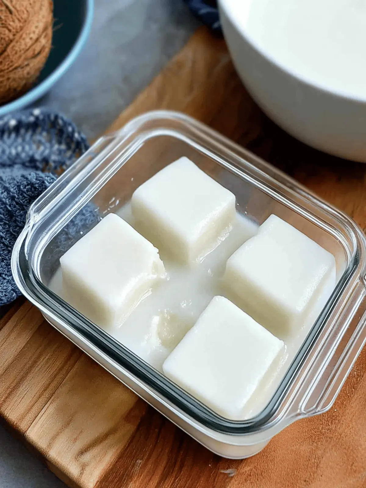 Chinese Coconut Pudding