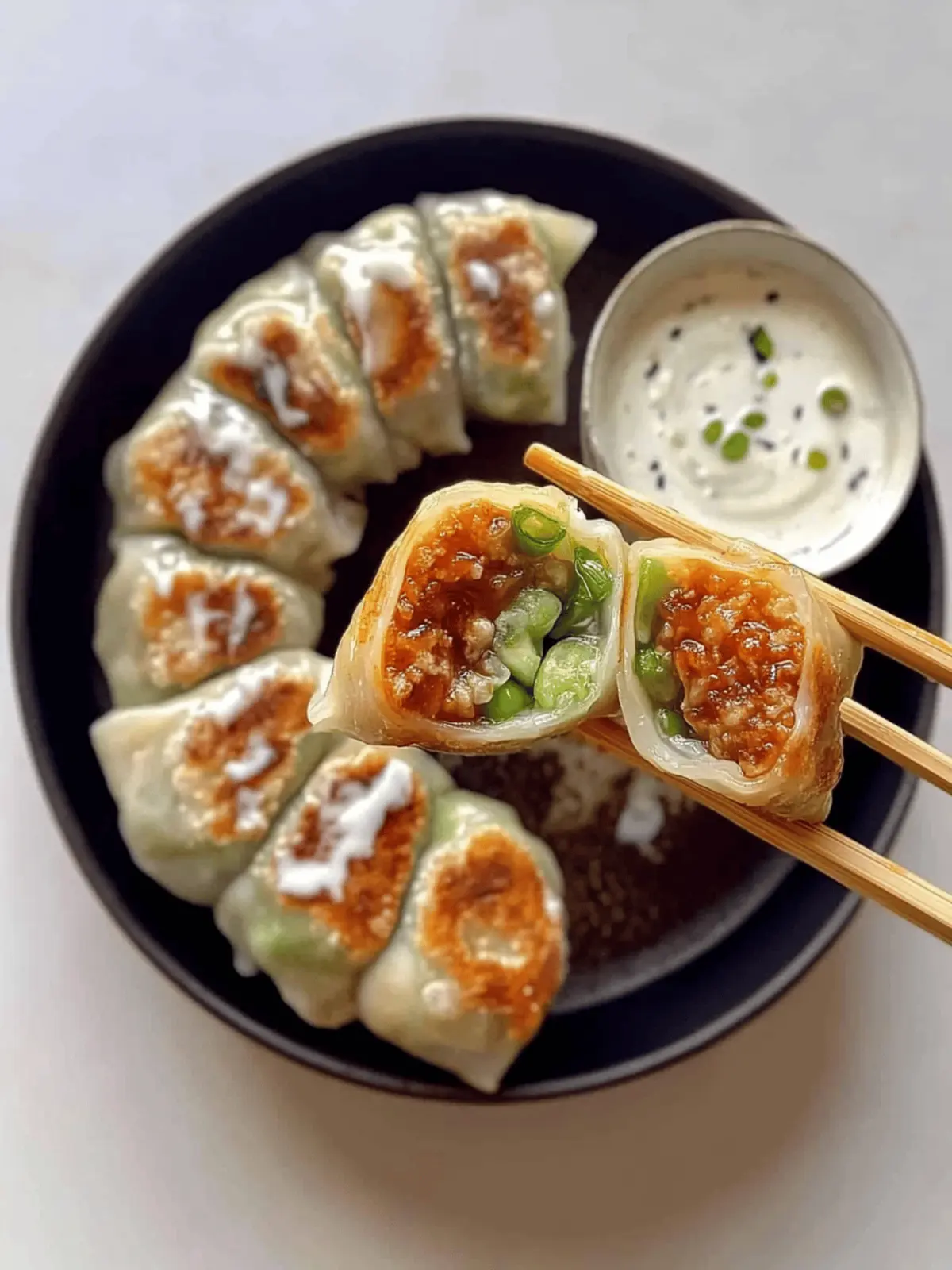 Spicy Ramen Dumplings